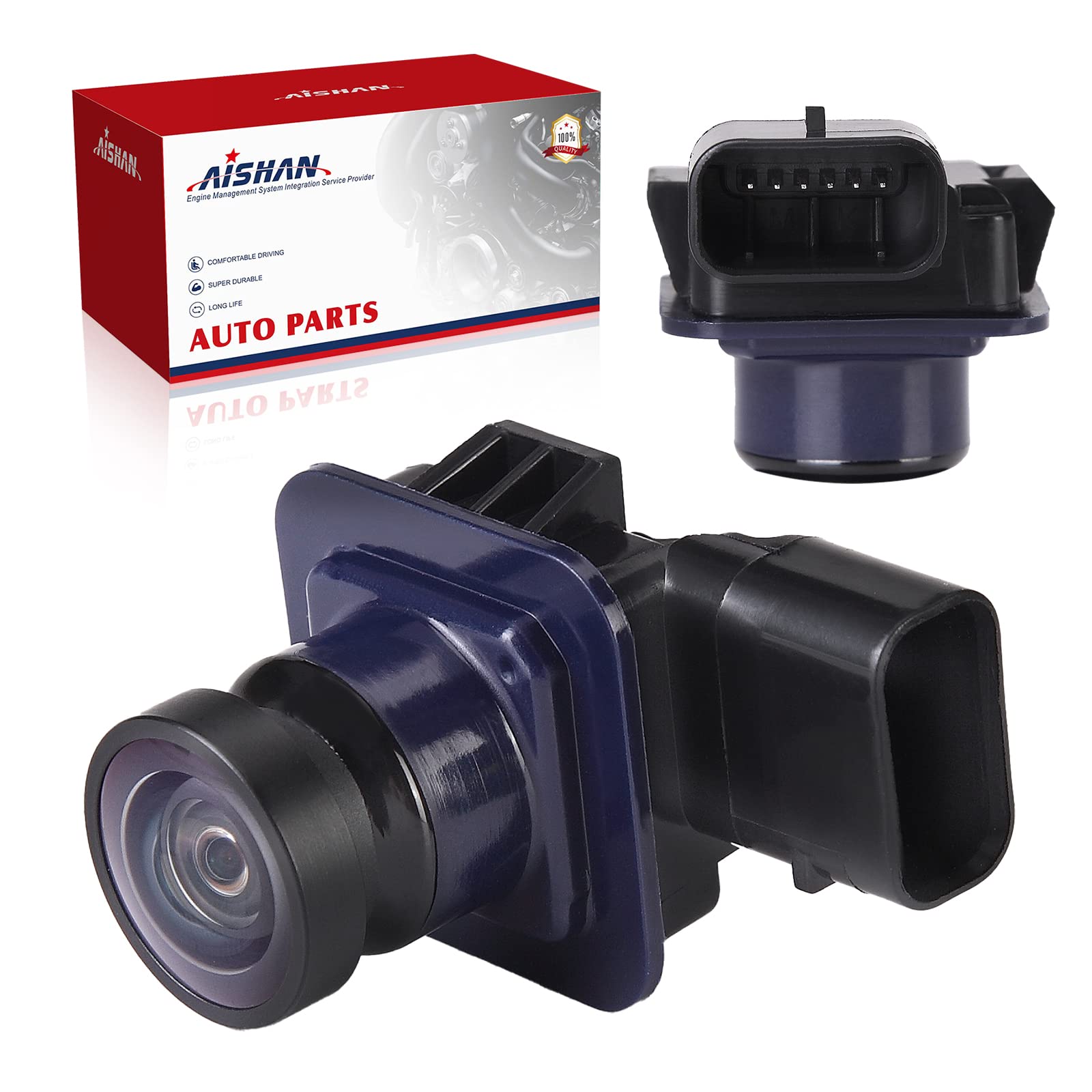 Aishan Rear View Backup Camera Parking Assist Camera Compatible With Ford Edge 2011-2015 Replace# Bt4Z-19G490-B