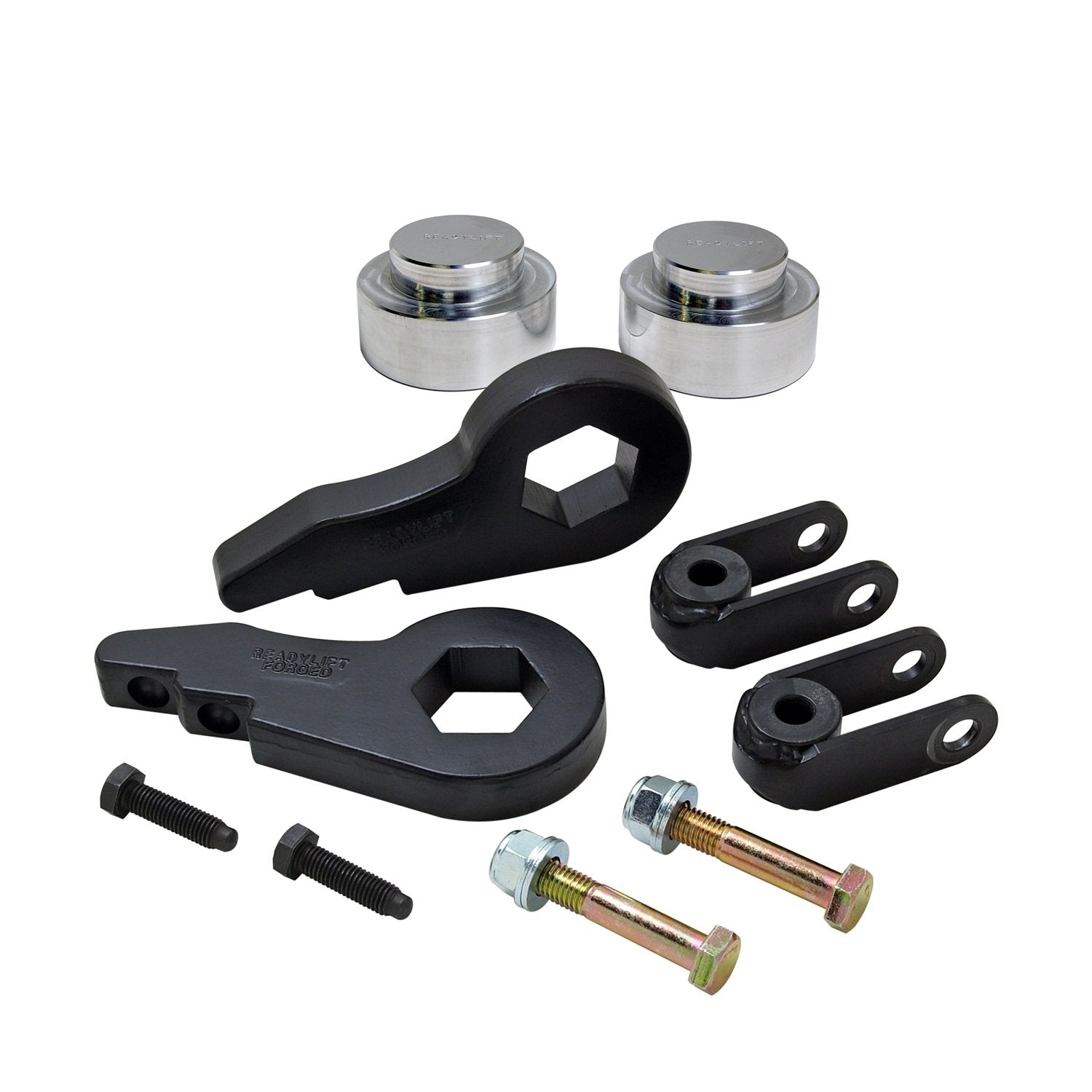 Readylift 69-3005 2.5''F / 1''R Sst Lift Kit - Gm Suv / Sut 1500, 2000-2006, Silver, For Tires Up To 33''