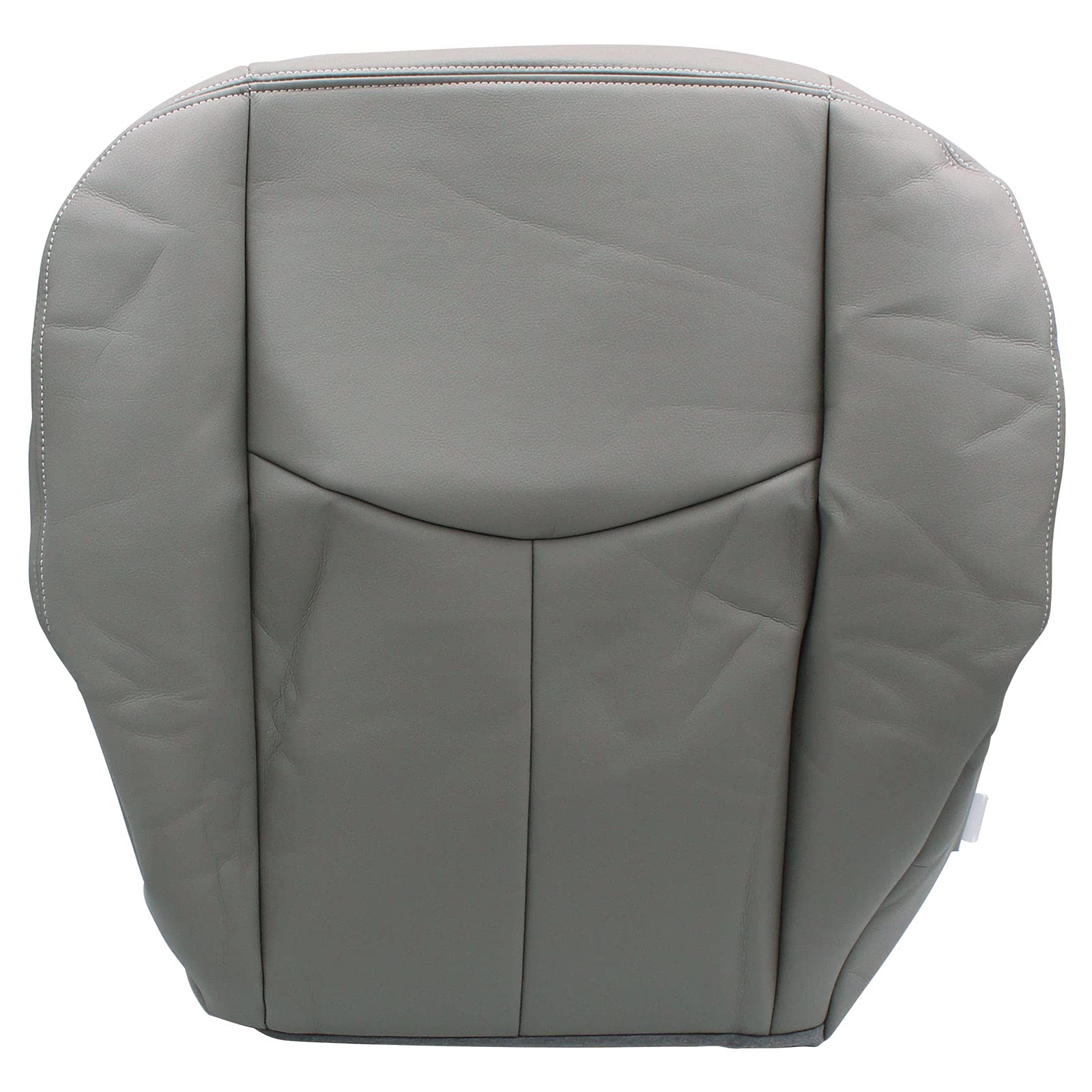 Newyall Grey Leather Driver Side Bottom Seat Cover For Chevrolet Avalanche Silverado Suburban 1500 2500 Tahoe 2003-2006 Gmc Yuko