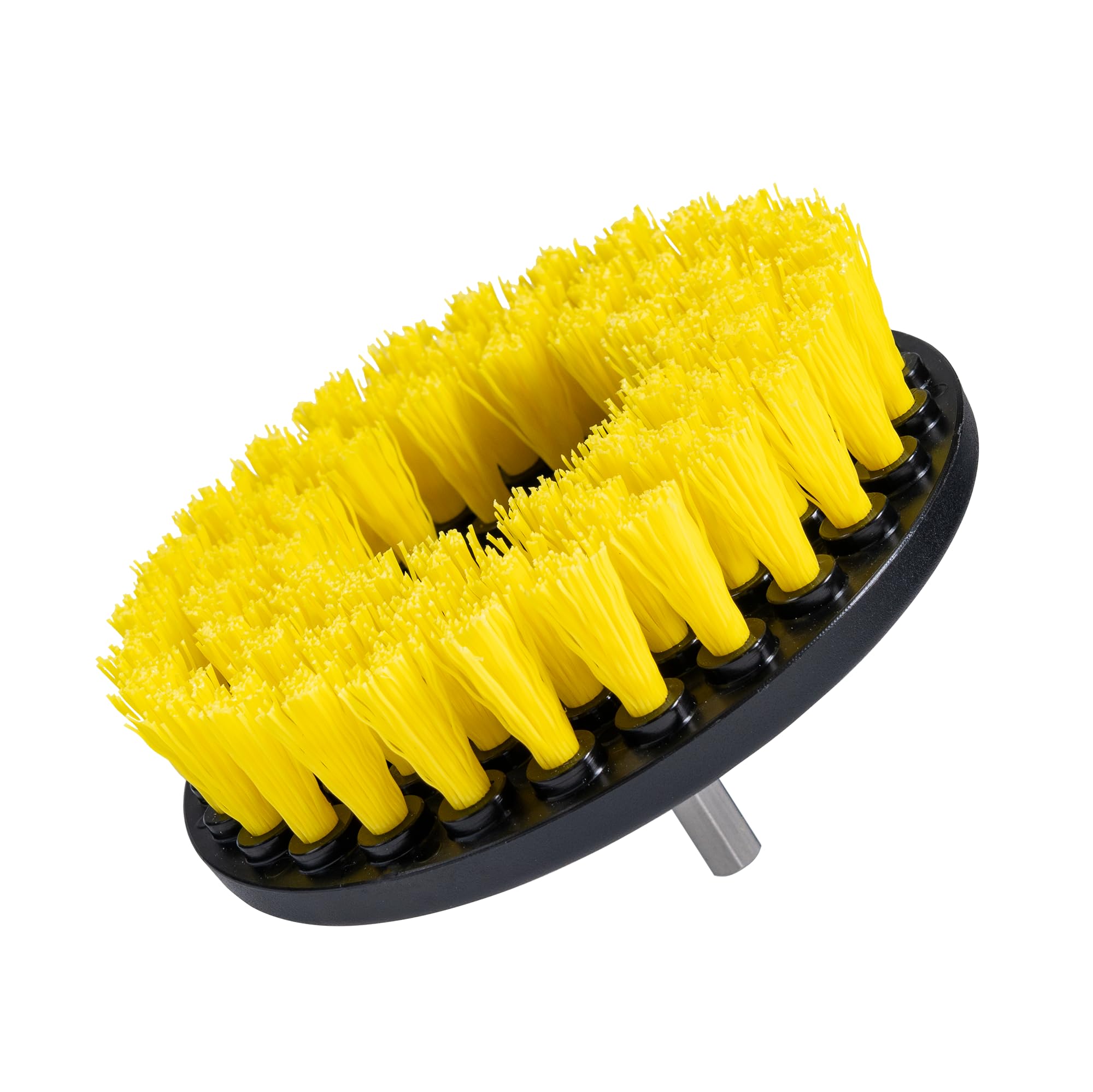 Chemical Guys Acc_201_Brush_Md Medium Duty Carpet Brush With Drill Attachment, Yellow