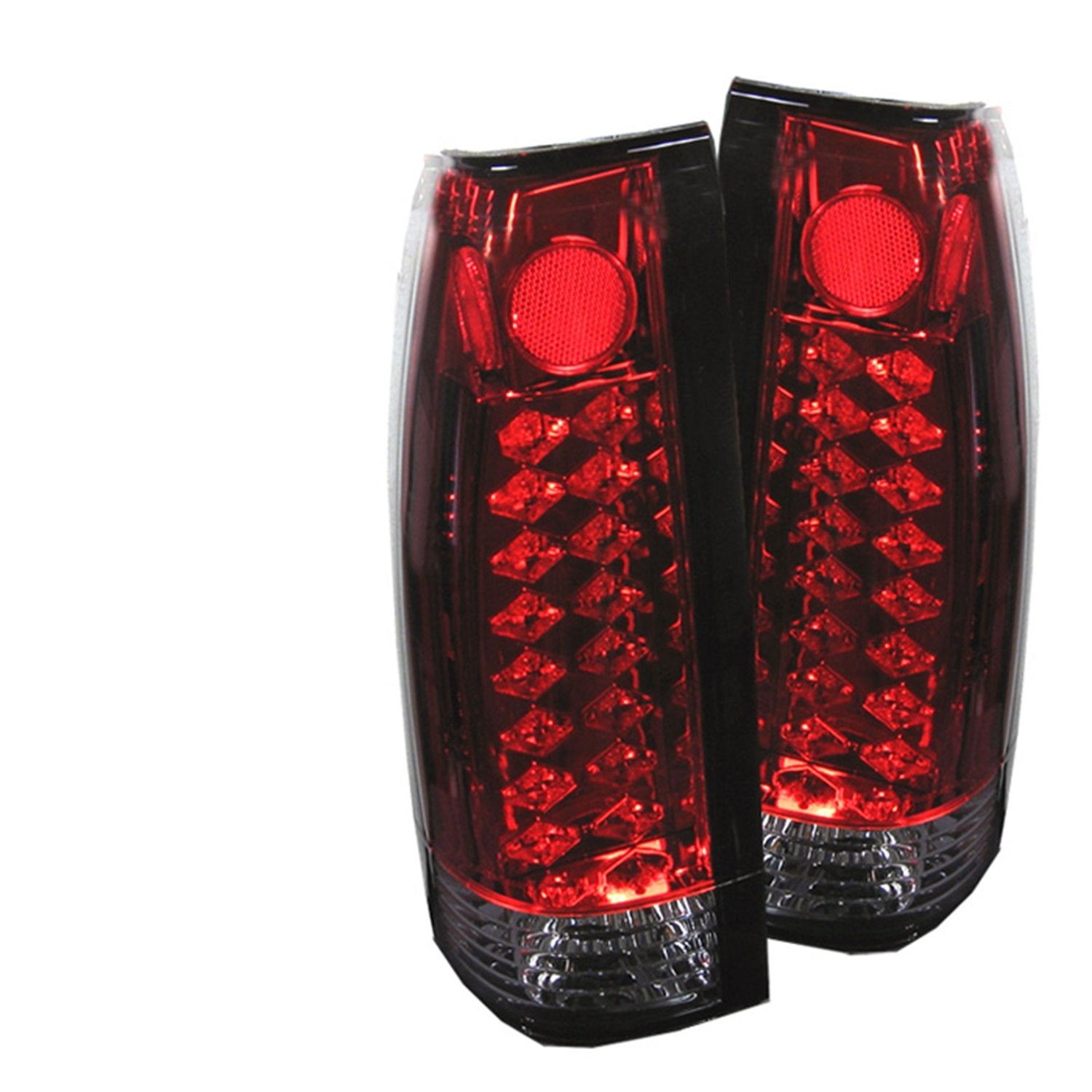 Spyder Auto Alt-Yd-Cck88-Led-Rc Chevy C/K Series 1500/2500/3500/Chevy Tahoe/Gmc Yukon/Chevy Blazer Red Clear Led Tail Light