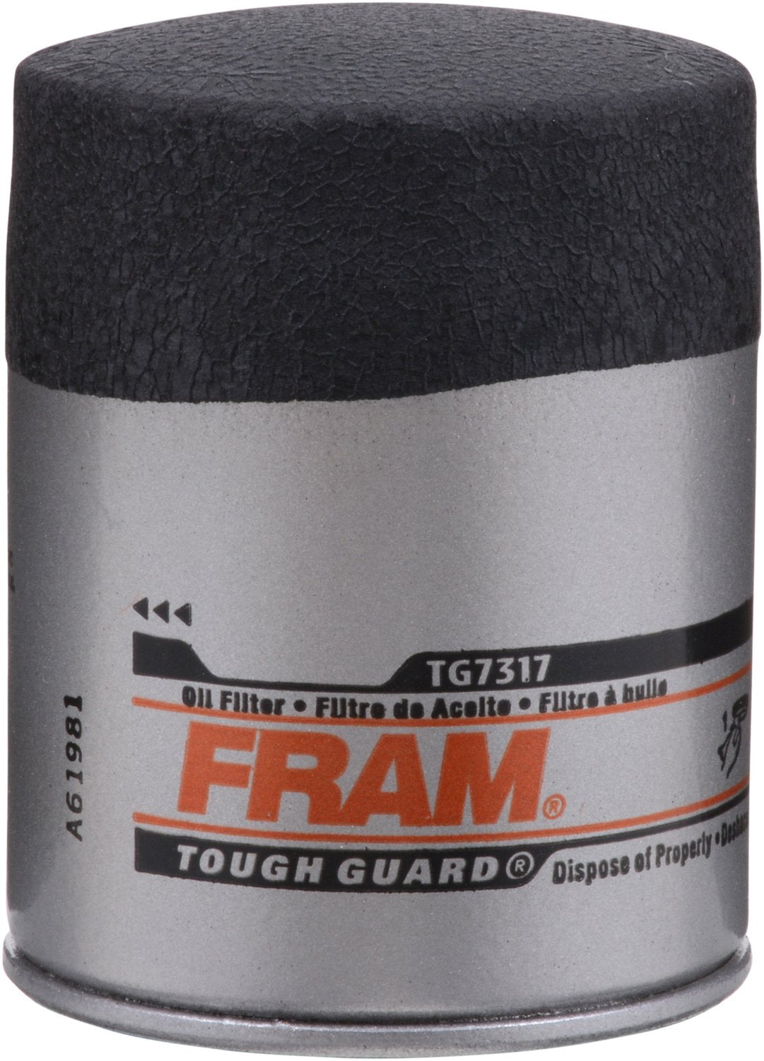 Fram Tough Guard Tg7317-1, 15K Mile Change Interval Passenger Car Spin-On Oil Filter