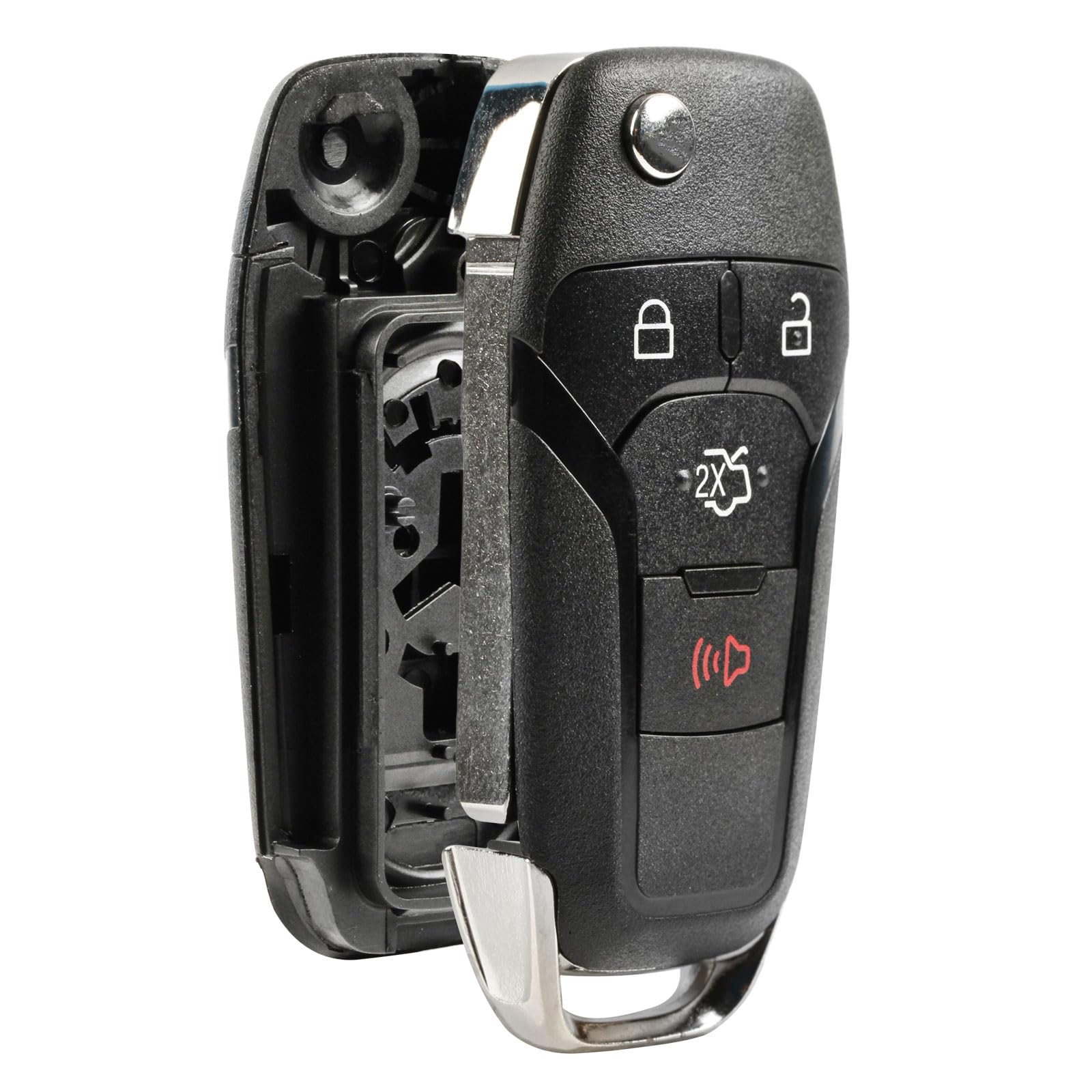 Fits 2013-2016 Ford Fusion Remote Key Fob Shell Case (N5F-A08Taa)