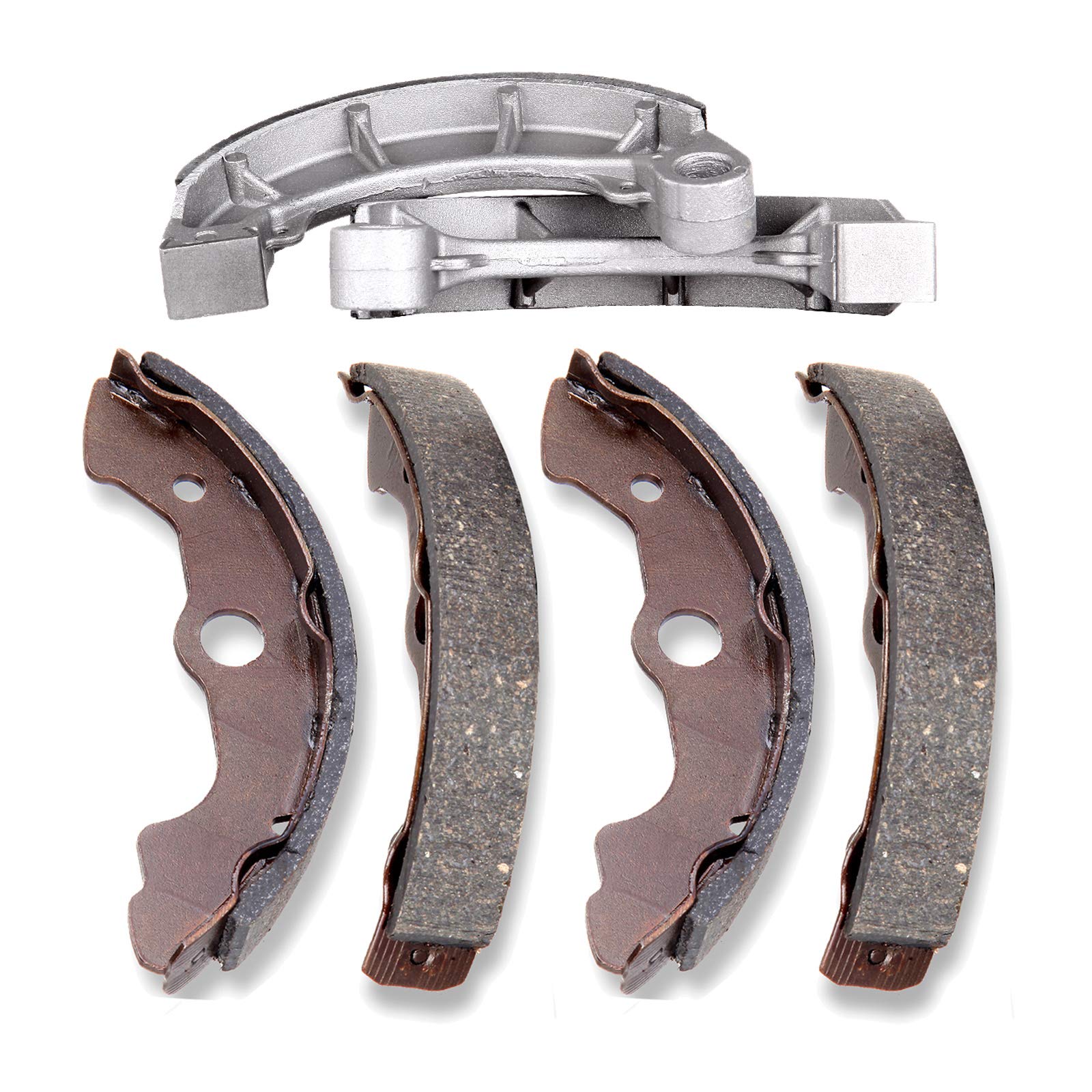 Automuto Front And Rear Brake Shoes Compatible For 1997-2003 For Honda Foreman 400 1998-2004 For Honda Foreman 450 2000-2006 For