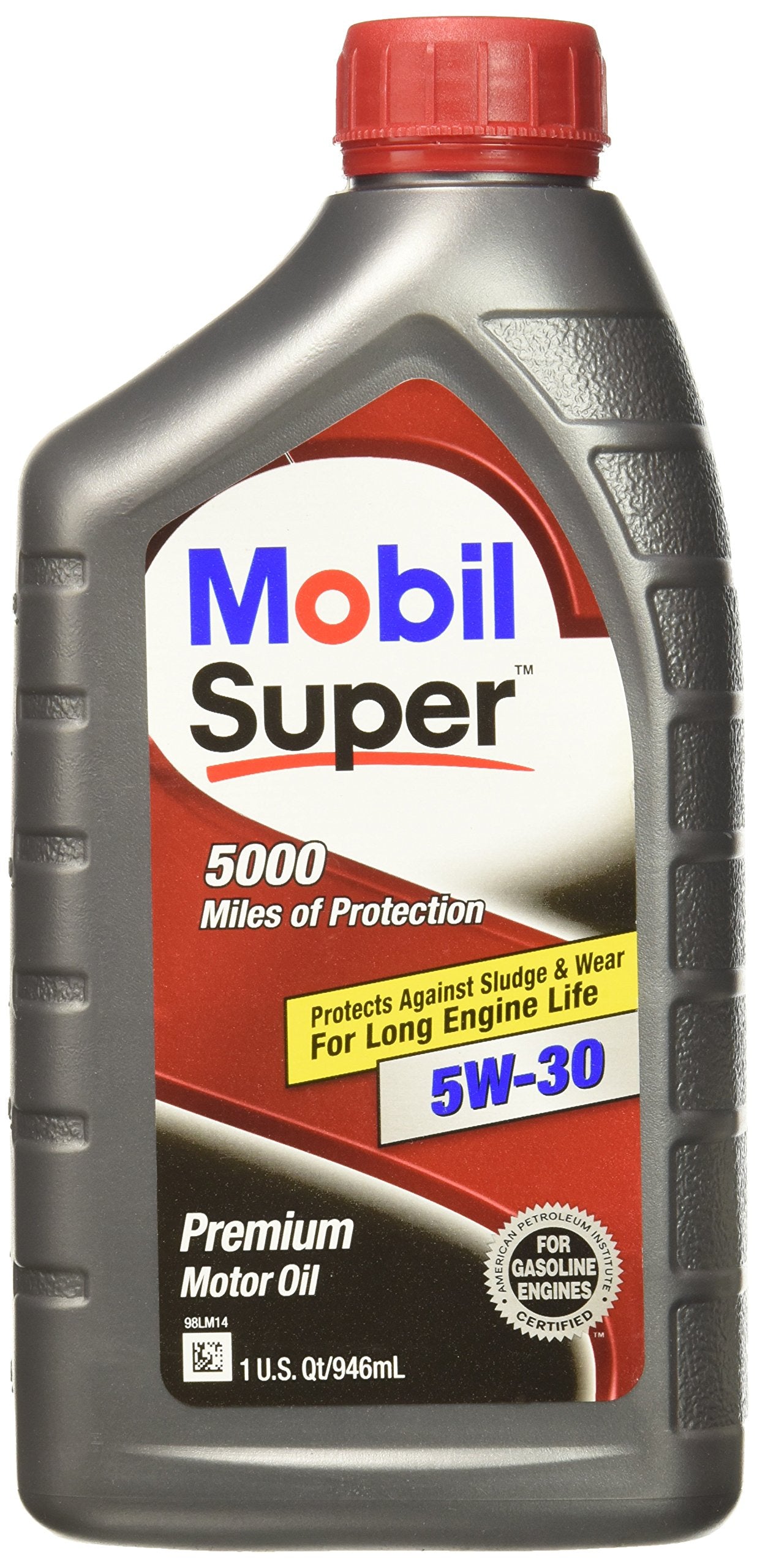 Mobil 1 Warren Distribution Mos453P6 Mobilesup Qt 5W30 Oil