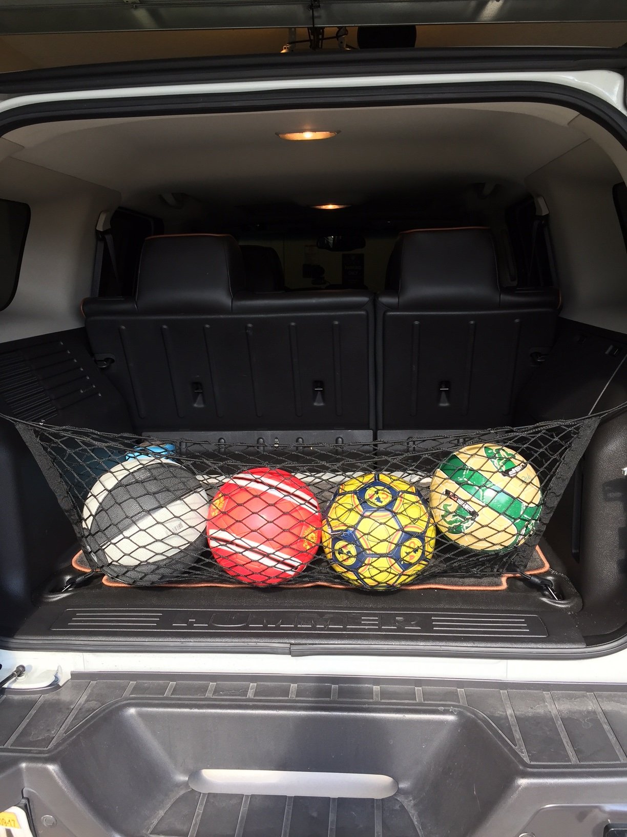 Envelope Style Trunk Cargo Net For Hummer H3 2006-2010