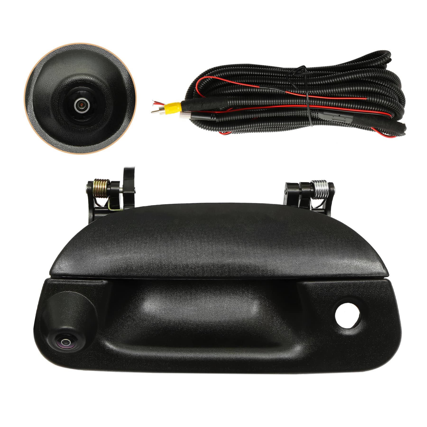Backup Camera Tailgate Door Handle, Compatible With 1997-2003 Ford F-150, 1999-2007 Ford F-250 F-350 F-450 F-550, 2001-2005 Ford