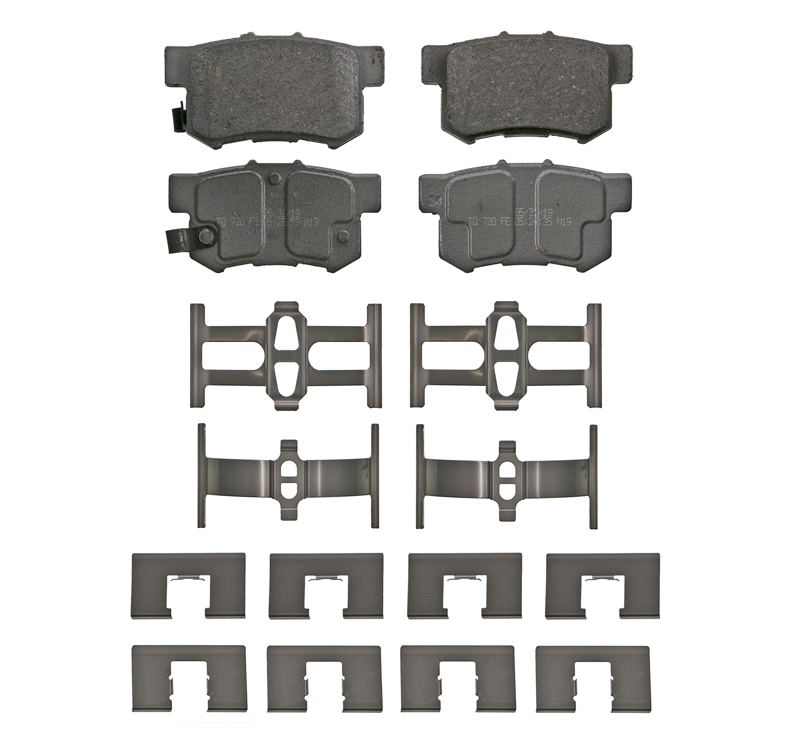 Wagner Brake Thermoquiet Qc537 Ceramic Disc Brake Pad Set