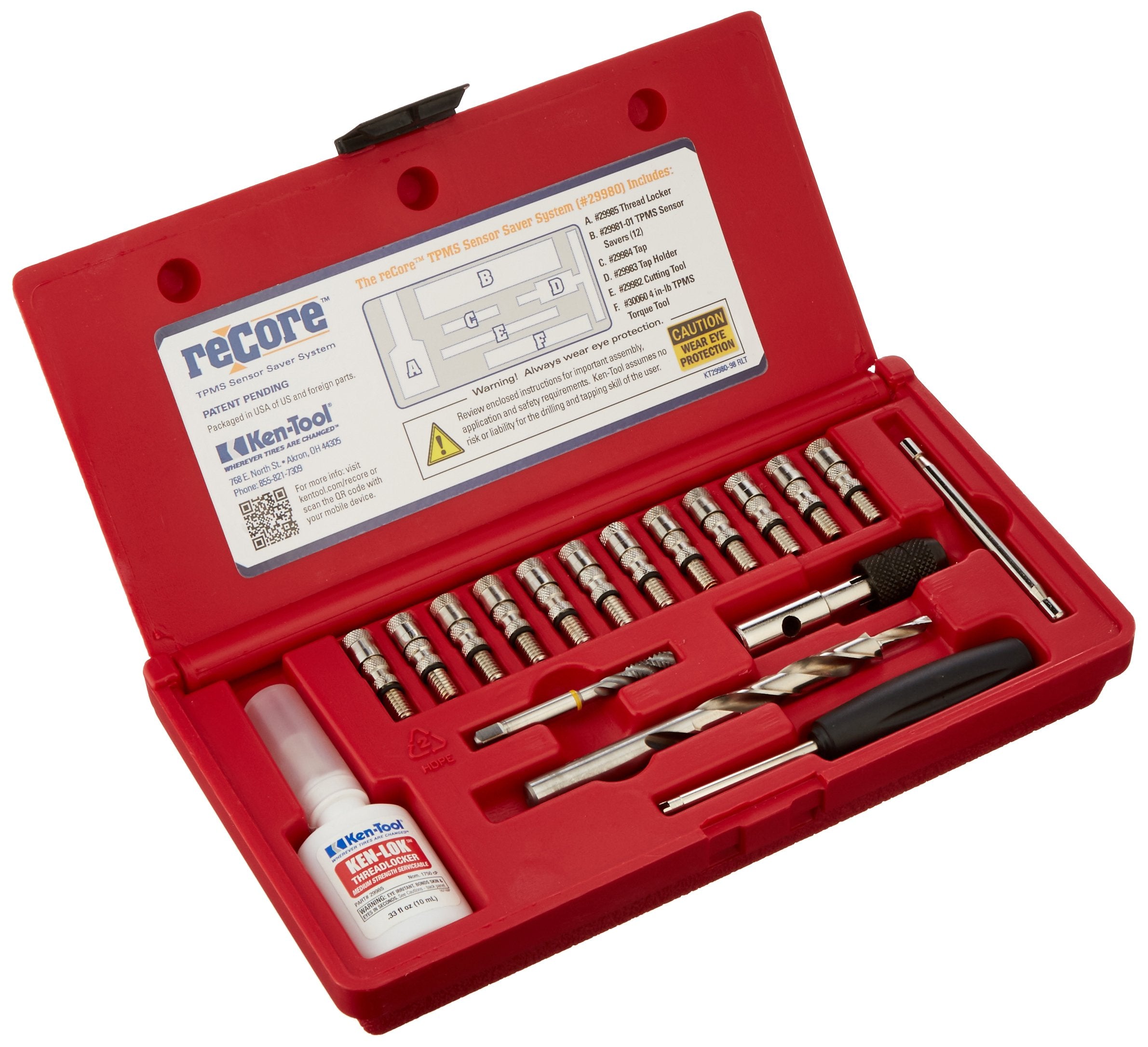 Ken-Tool Ken29980 Tpms Sensor Saver System Starter Kit (Recore), One Size