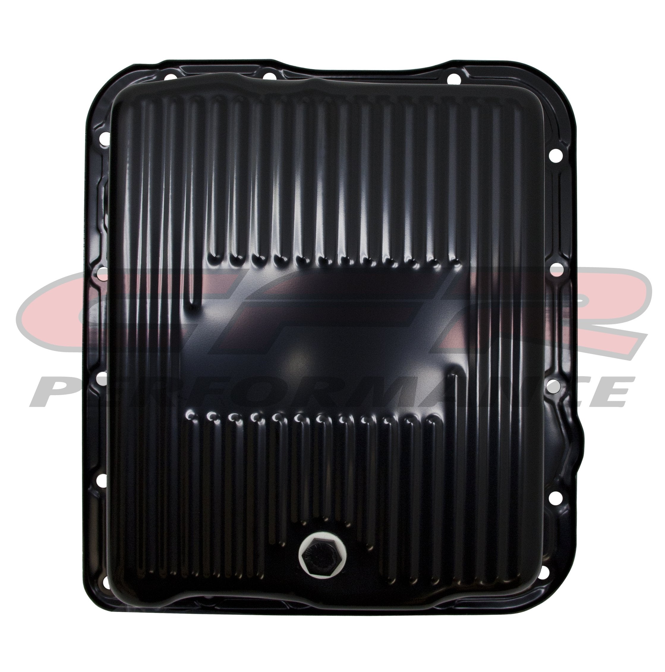 Compatible/Replacement For Chevy/Gm 700R4-4L60E-4L65E Steel Transmission Pan (Deep Sump) - Edp Black