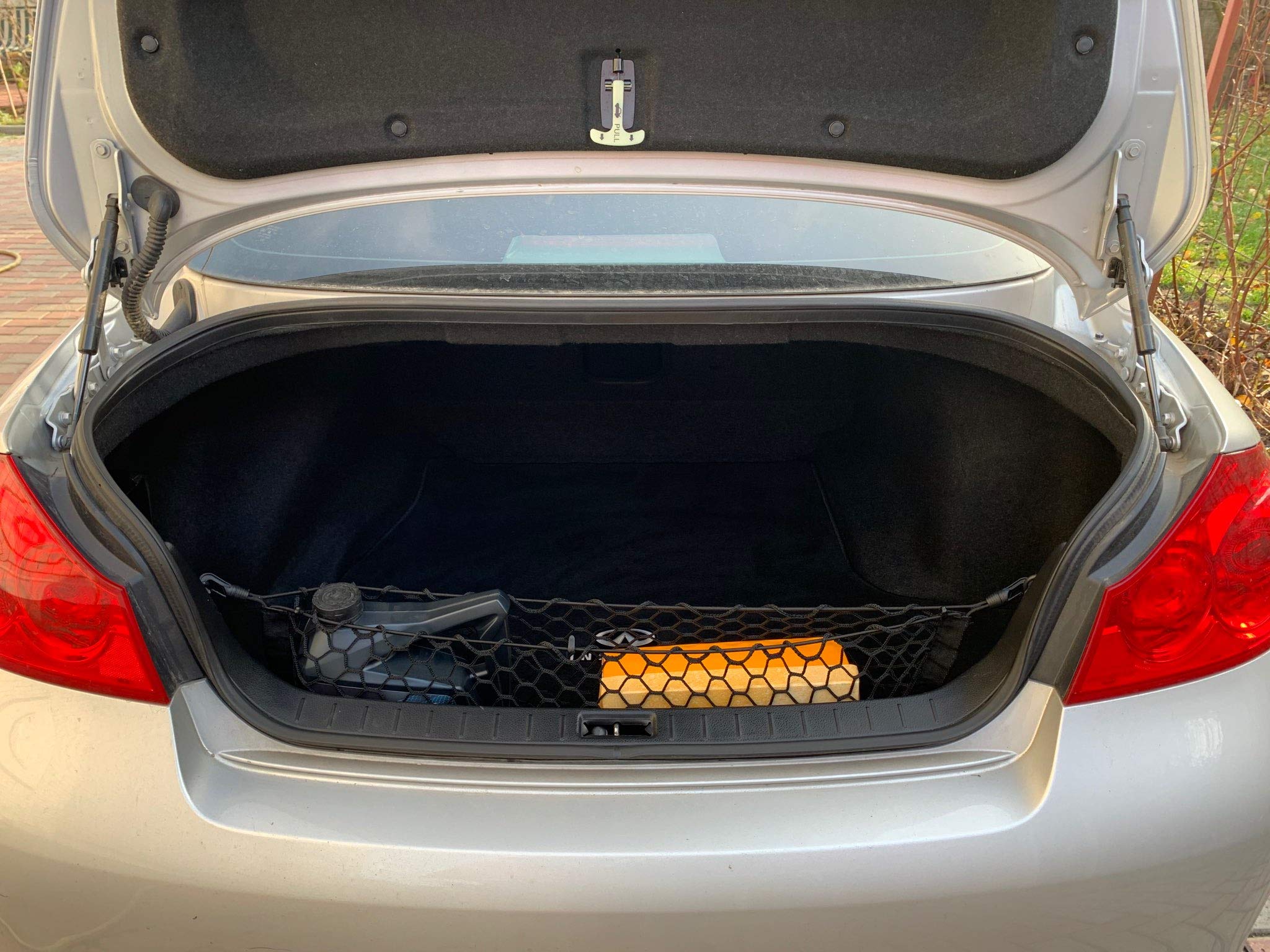 Envelope Style Trunk Cargo Net For Infiniti G25 2011 2012 G35 2007 2008 G37 2009 10 11 12 2013 Q40 2015 Sedan Only New