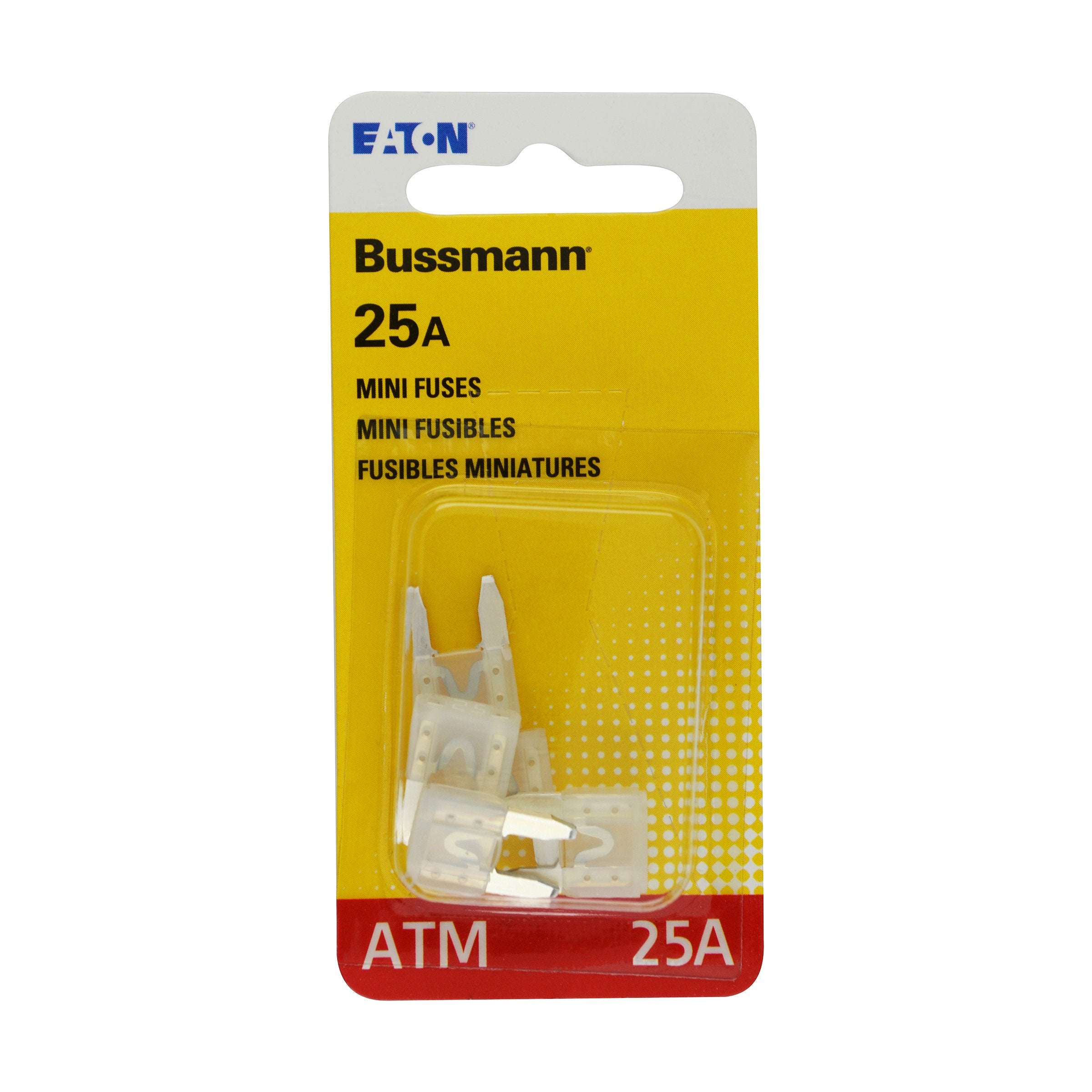 Bussmann Bp/Atm-25 25 Amp Fast Acting Mini-Fuse