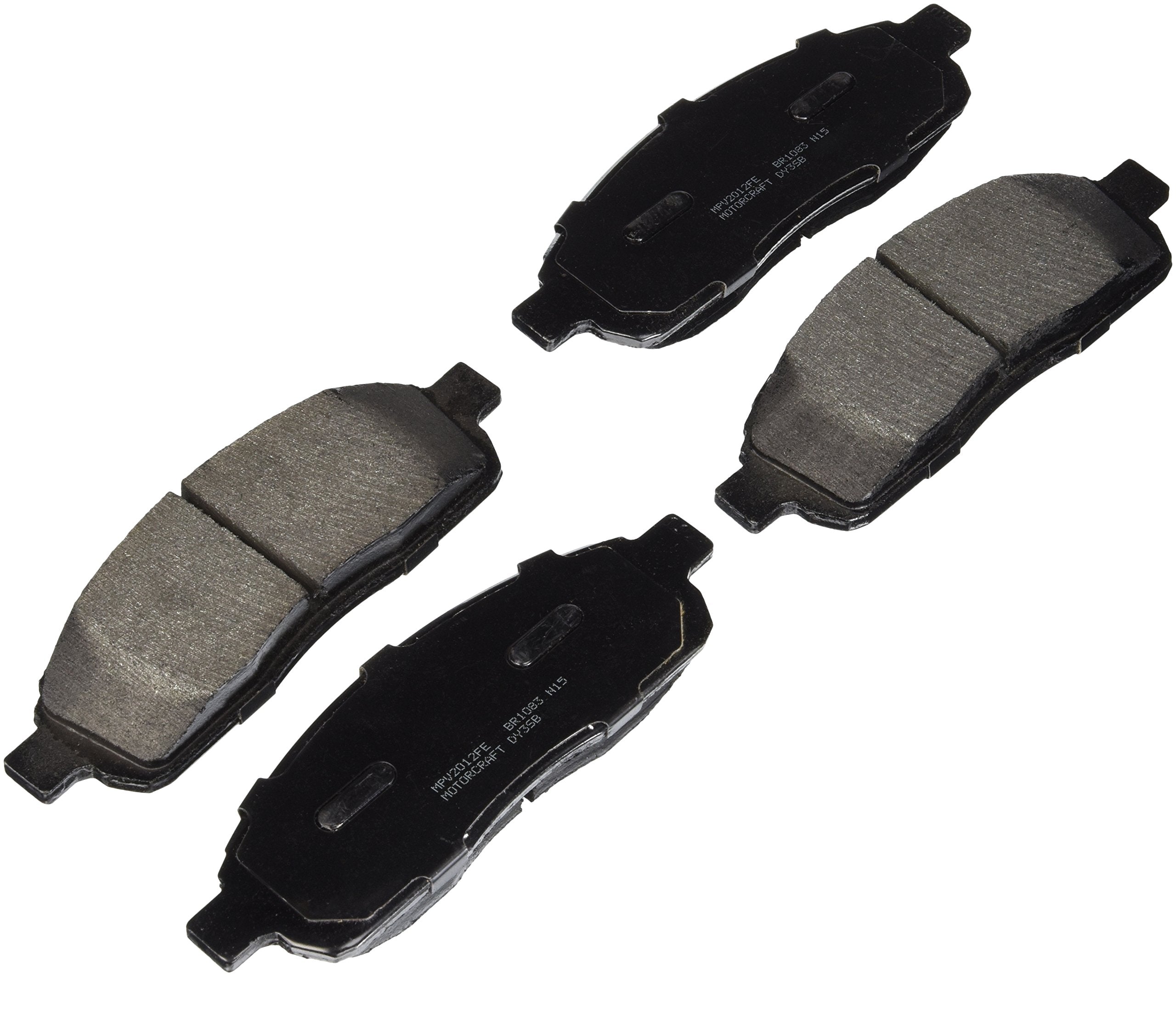 Motorcraft Br1083 Front Semi Metallic Pad