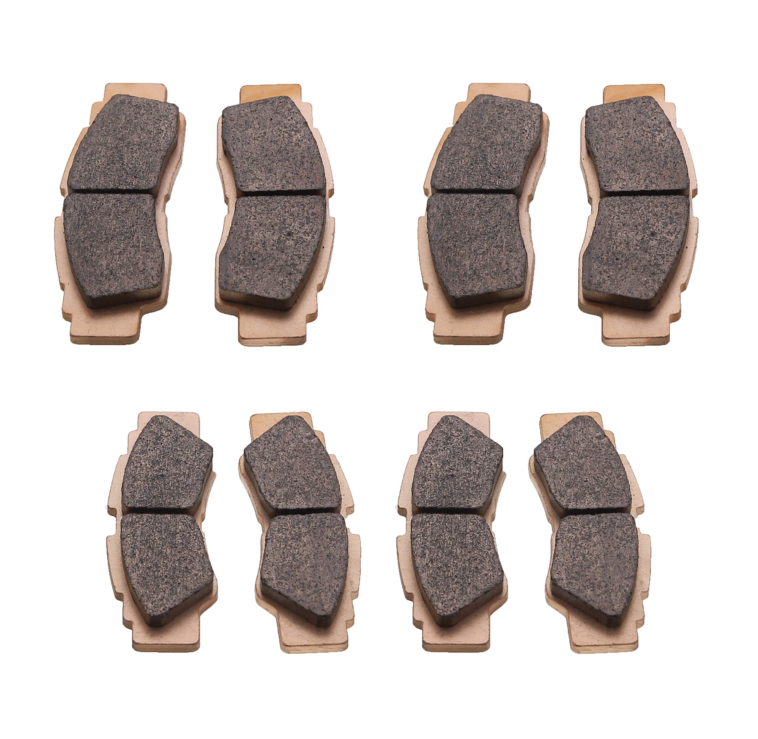 Race Driven Mudrat Front And Rear Brake Pads For Yamaha Yxz1000R Ss Se