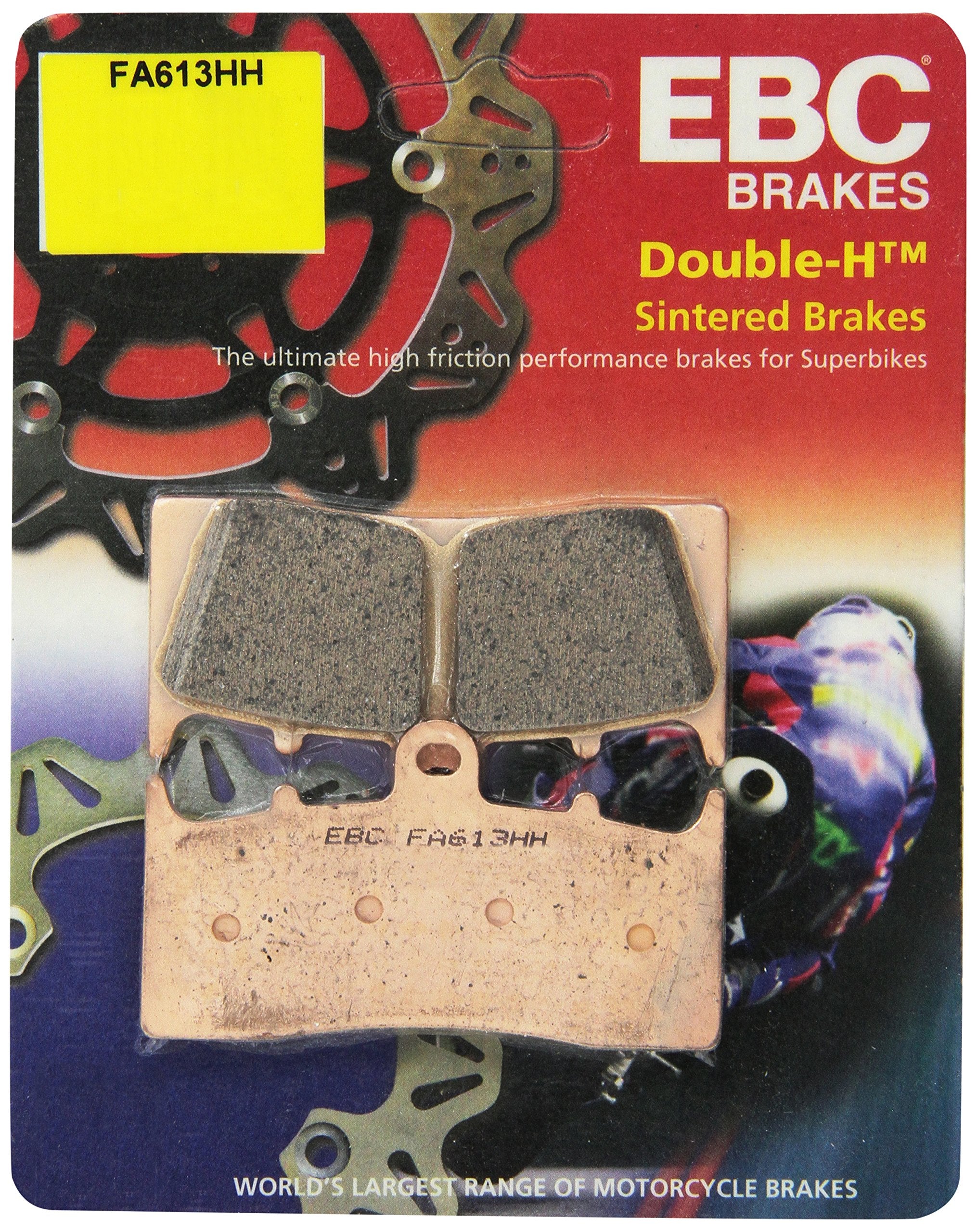 Ebc Brakes Fa613Hh Disc Brake Pad Set, Black, One-Size