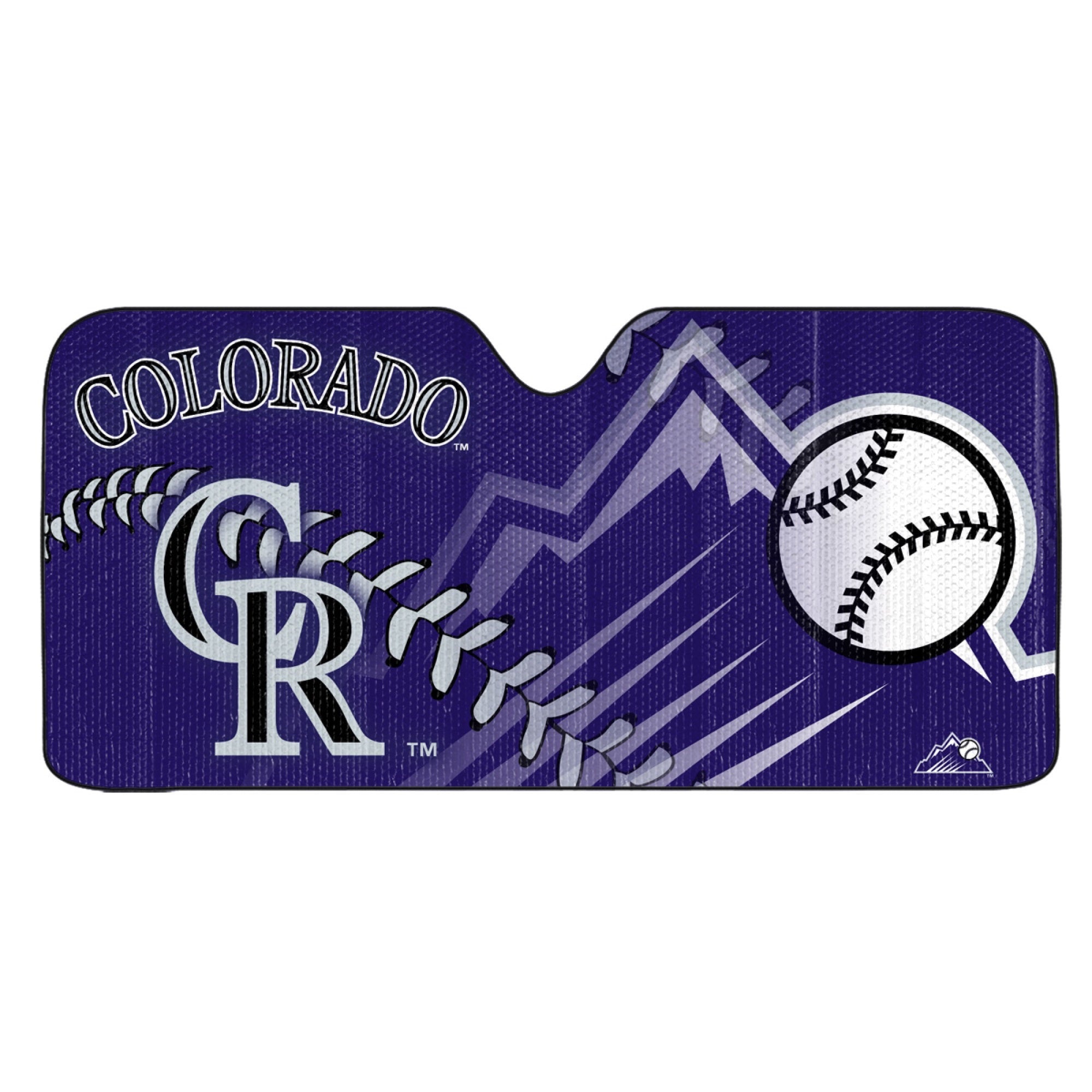 Fanmats, Mlb - Colorado Rockies Auto Shade