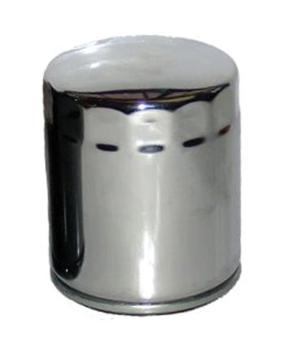 Hiflofiltro Hf170C-2 Chrome Standard Premium Oil Filter, 2-Pack