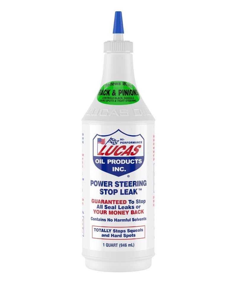 Lucas Oil 10011-Pk12 Power Steering Stop Leak - 1 Quart (Pack Of 12)