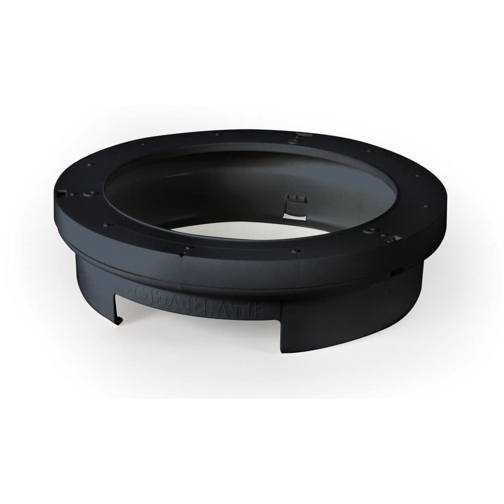 Camco 9-Inch Pop-A-Plate Plastic Plate Dispenser | Ideal For Compact Spaces, Rvs And Trailers | Mounts Under Cabinets Or Shelves