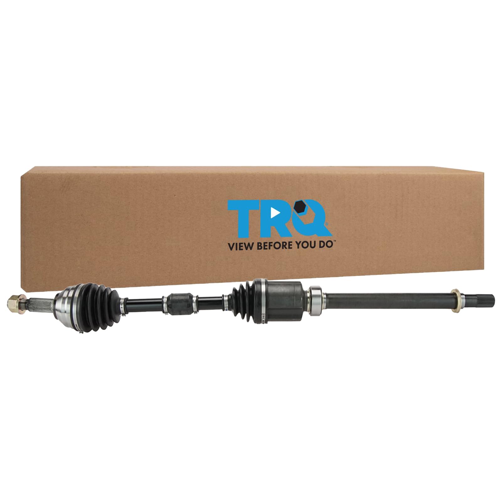 Trq Front Right Cv Axle Shaft Assembly Passenger Side Compatible With 2008-2013 Nissan Rogue 2007-2012 Sentra