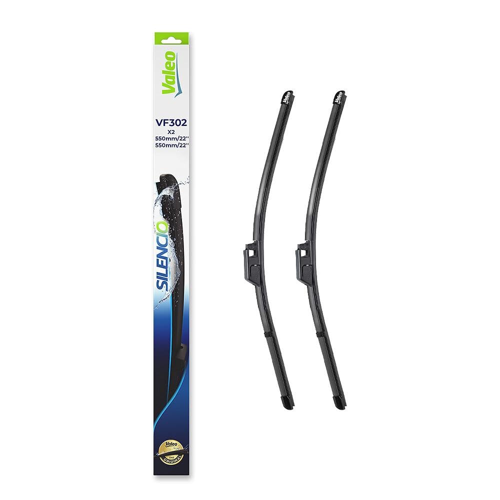 Valeo 574303 (Vm302) Silencio X-Trm Wiper Blade Set - 21''/19'' (Pack Of 2)