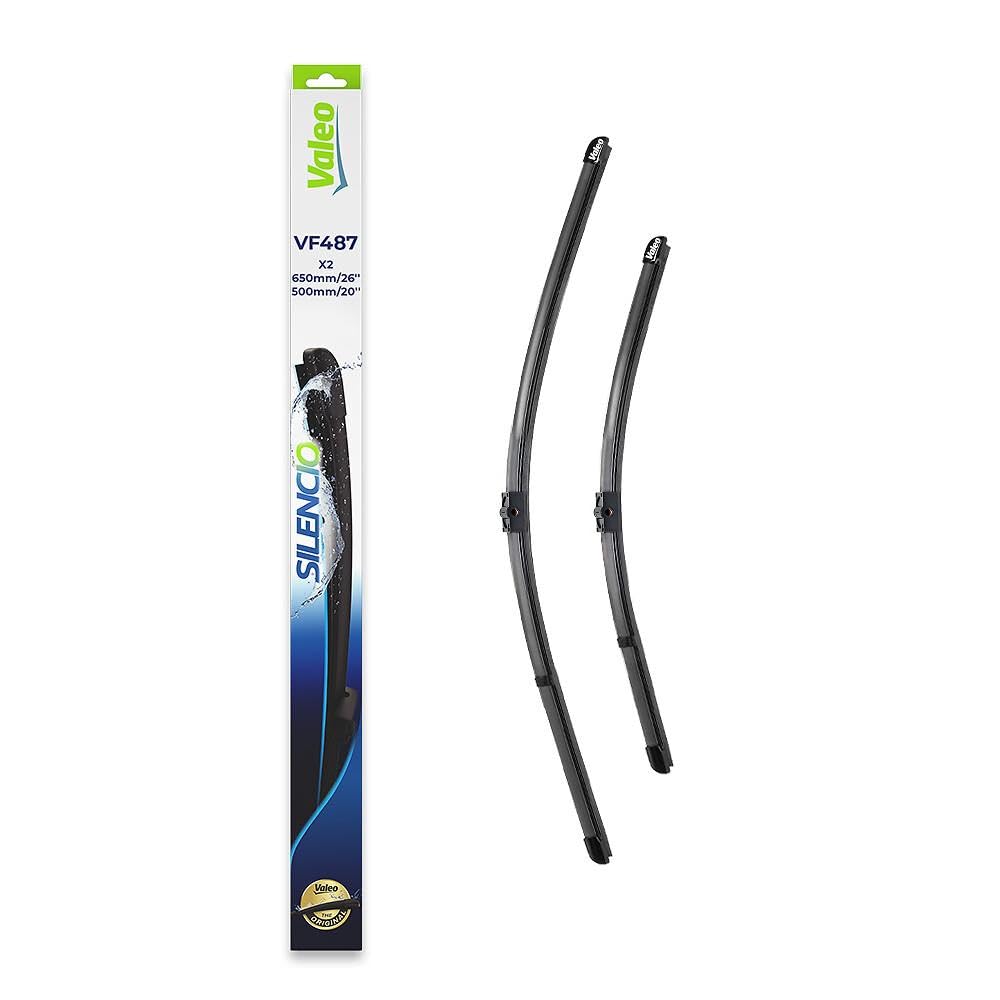 Valeo 574687 (Vm487) Silencio X-Trm Wiper Blade Set - 21''/19'' (Pack Of 2)
