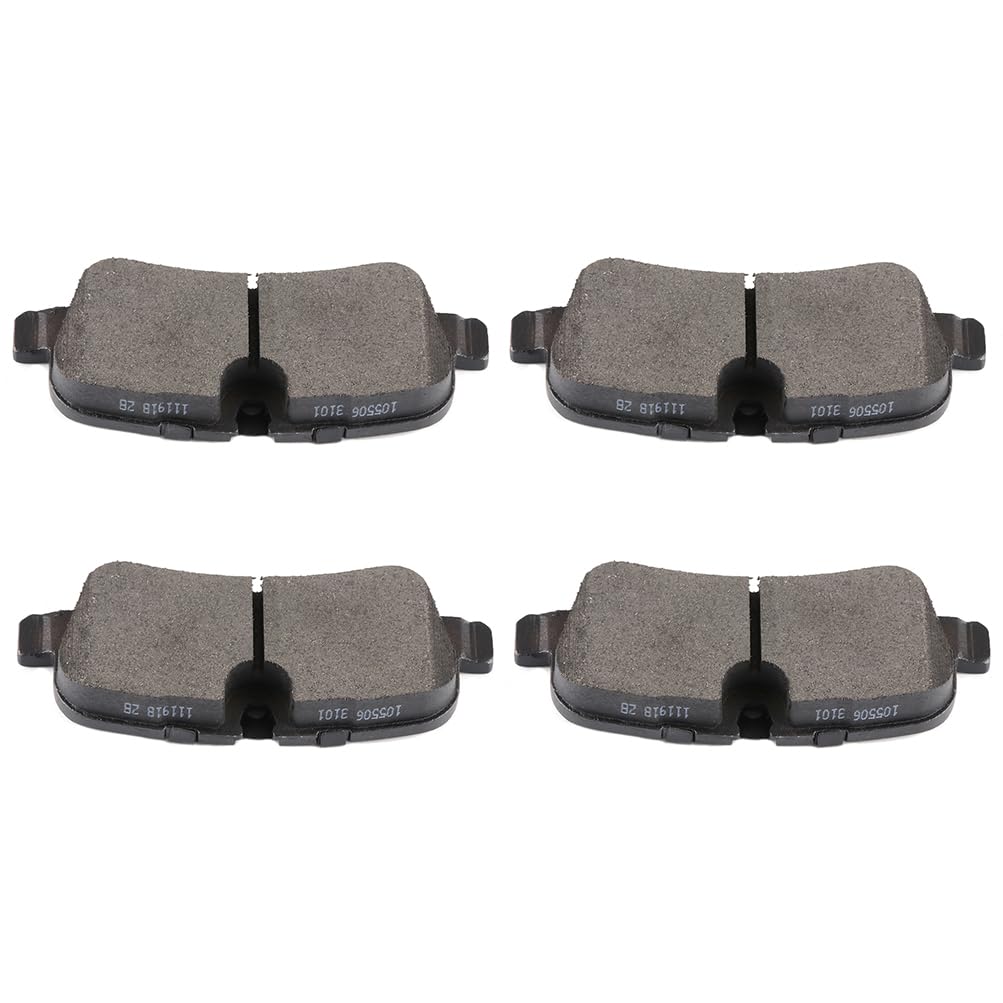 Scitoo D1099 Rear Semi-Metal Brake Pads Sets Fit For Land Rover Lr3 2005-2009,For Land Rover Lr4 2010-2016,For Land Rover Range