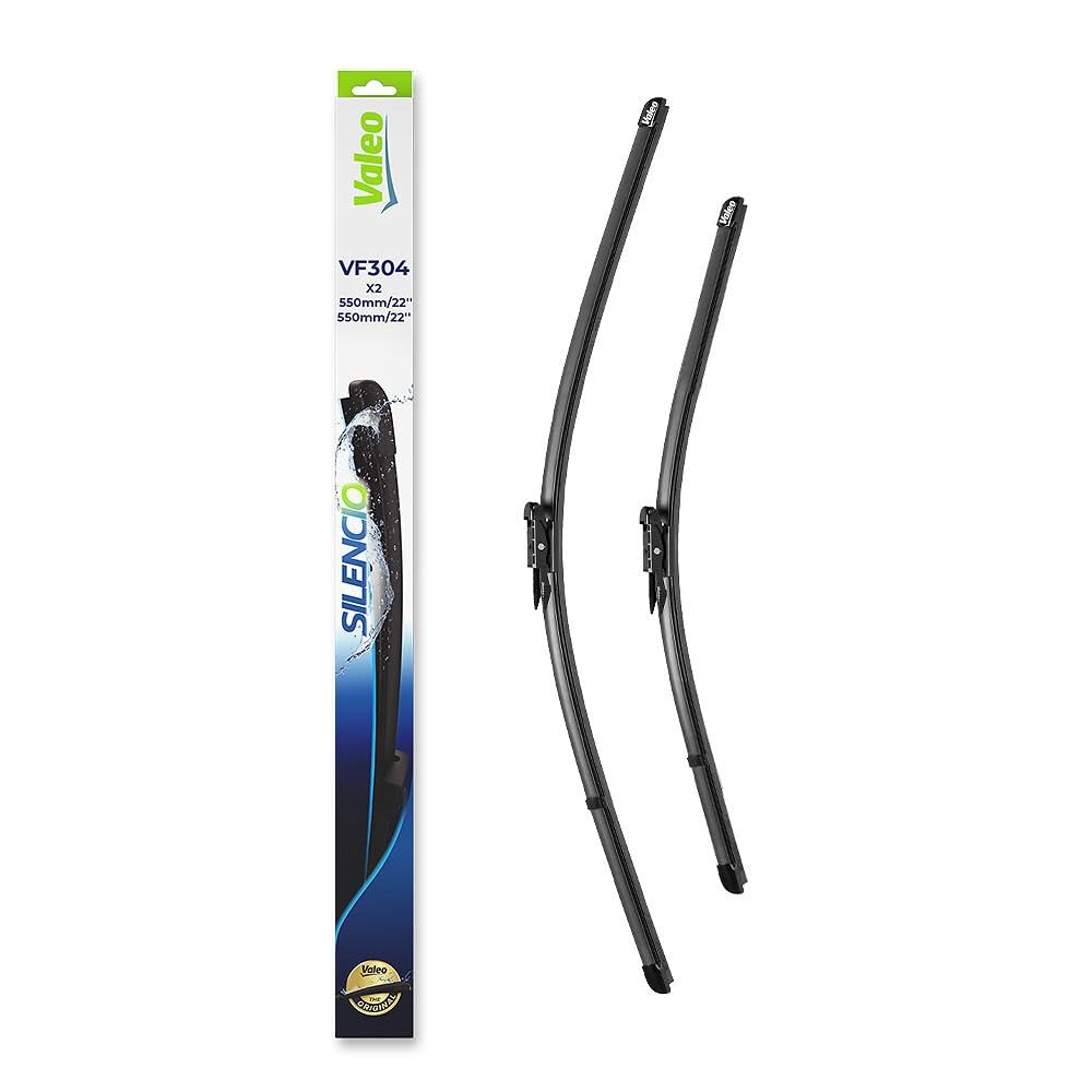 Valeo 574340 (Vm304) Silencio X-Trm Wiper Blade Set - 21''/19'' (Pack Of 2)