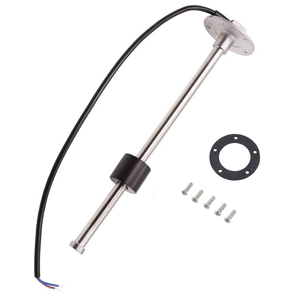 100Tech Fuel Sending Unit 240-33 Ohms 8''(200Mm) Marine For Boat Vehicle Truck Rv Fuel Tank Sending Unit Fuel Water Level Sendin