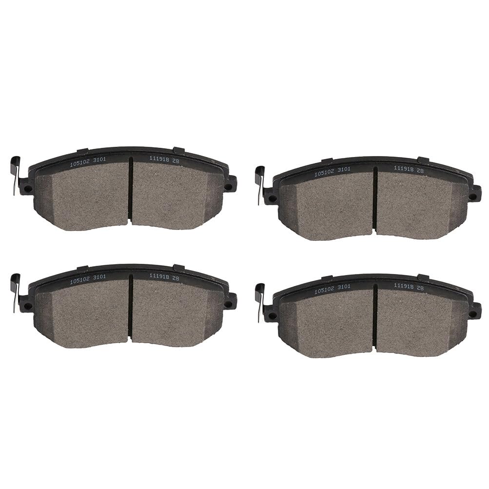 Scitoo D929 Front Semi-Metal Brake Pads Sets Fit For Saab 9-2X 2005-2006,For Subaru Baja 2003-2006,For Subaru Impreza 2002-2010,