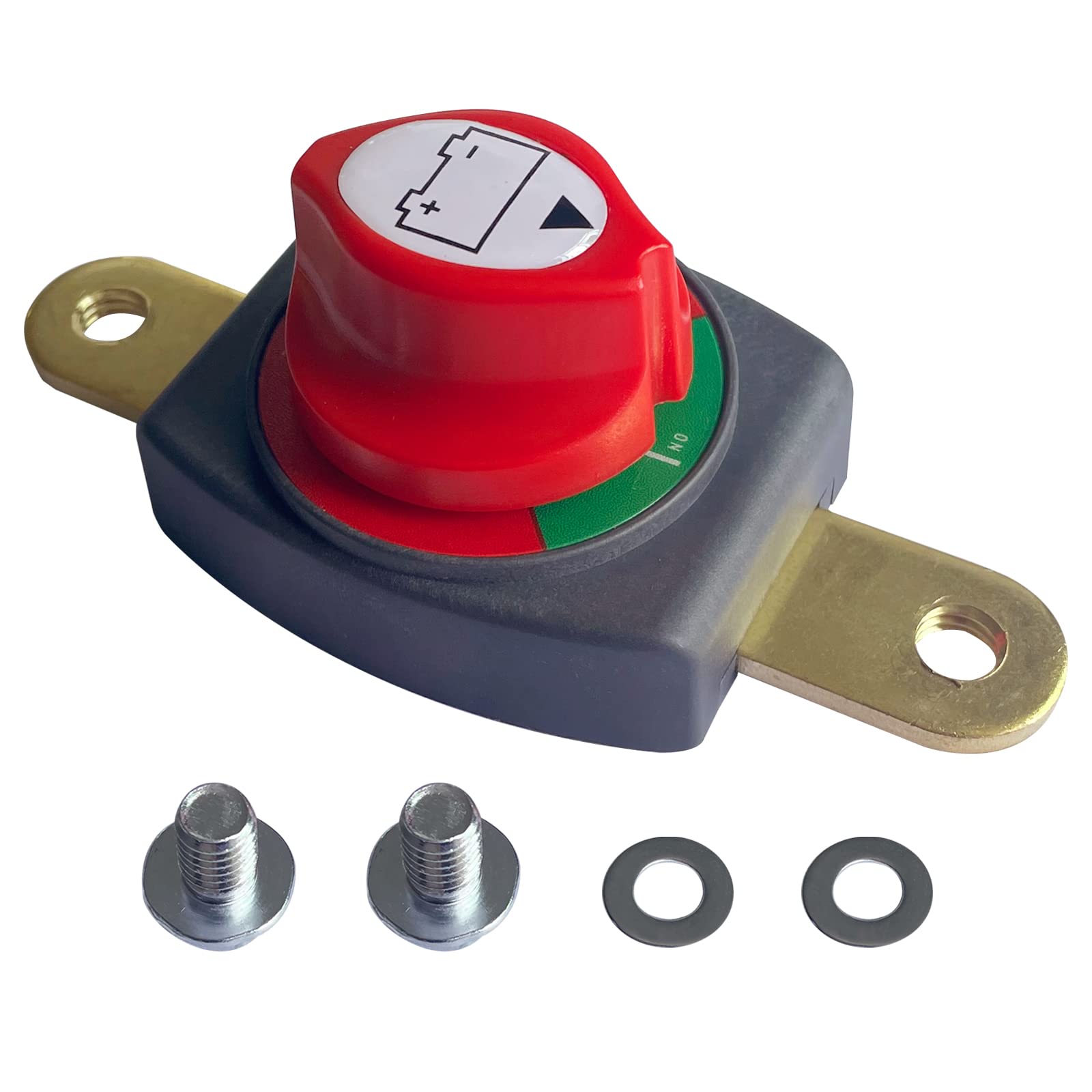 Ampper Side Post Battery Disconnect Switch, 12-48 V Battery Power Cut Master Switch Disconnect Isolator For Car, Vehicle, Rv And