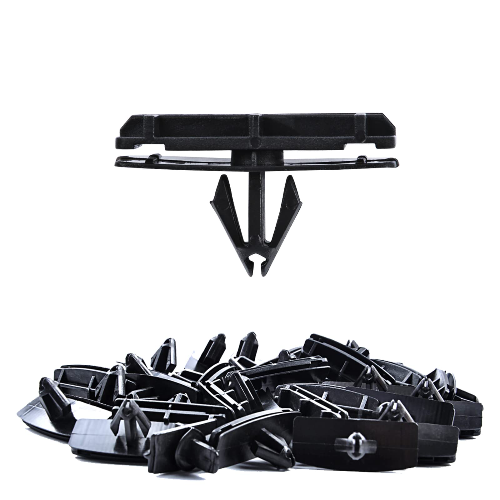 Otuayauto 30Pcs Fender Flare Clip - Rocker Moulding Clip Replacement For Jeep Wrangler Jk Unlimited Jk 2007-2019, Replace Oem: