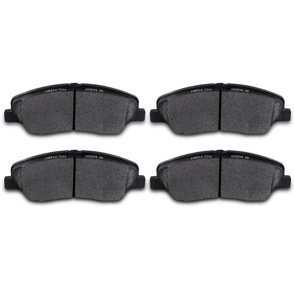 Scitoo Ceramic Brake Pads, 4Pcs Front Brake Pads Brakes Kits Fit For 2007-2009 For Hyundai Entourage,2007-2009 For Hyundai Santa