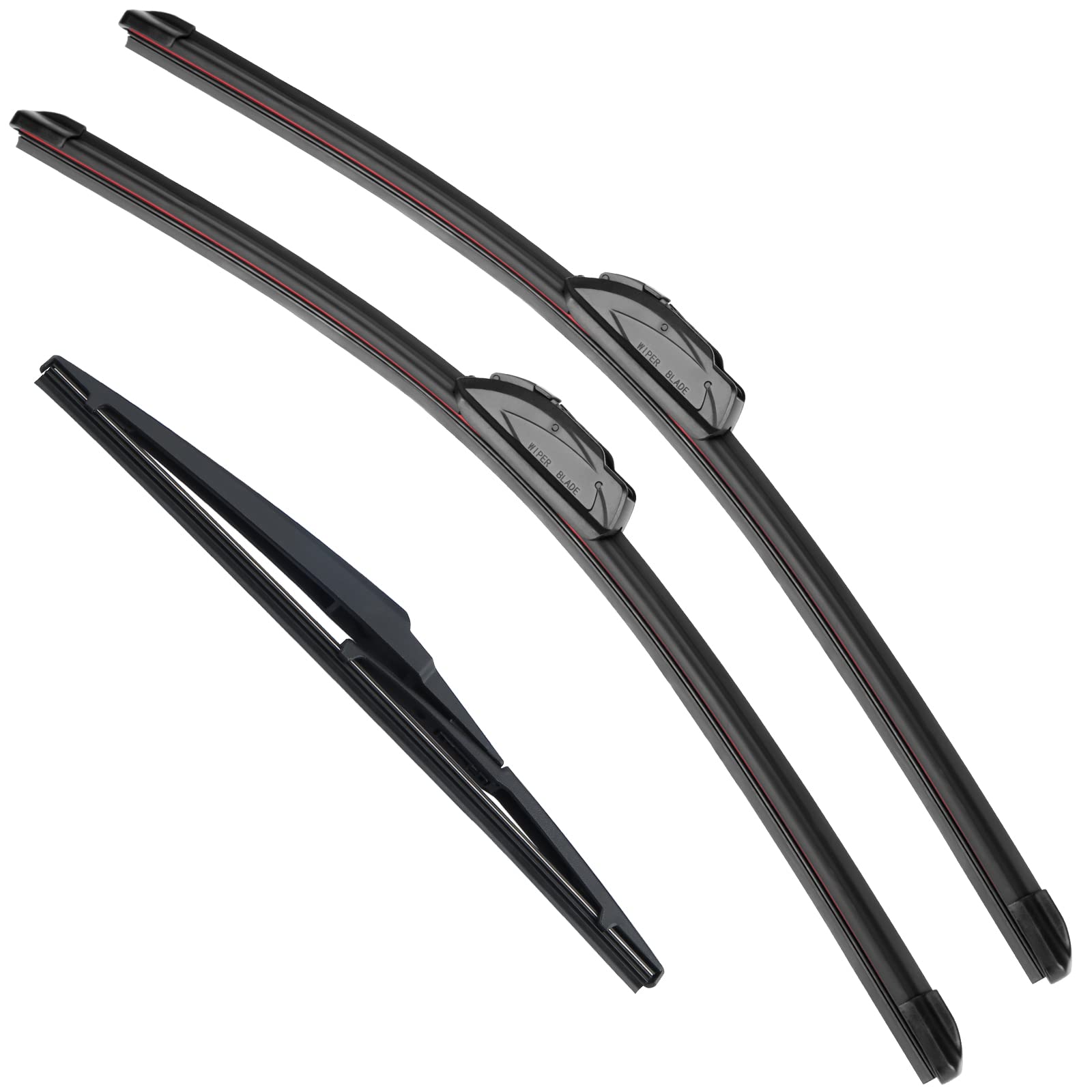 Raintok Windshield Wiper Blade Set Replacement For Toyota Rav4 2006-2012 Original Equipment Replacement Front Wiper Blades-24''/