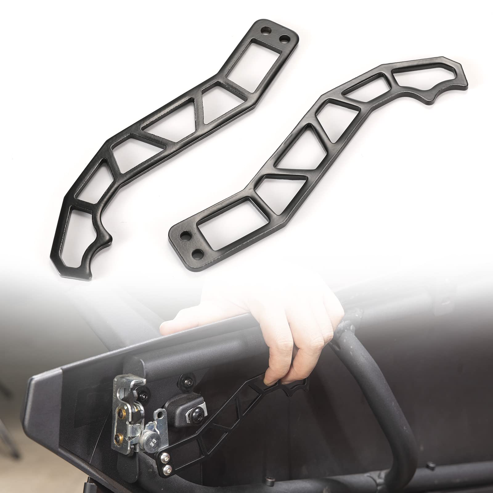 A & Utv Pro Utv X3 Custom Door Handles, Utv Door Latches Metal For 2017-2025 Can Am Maverick X3 X Ds Rs Turbo R Max 2&4 Door Acc