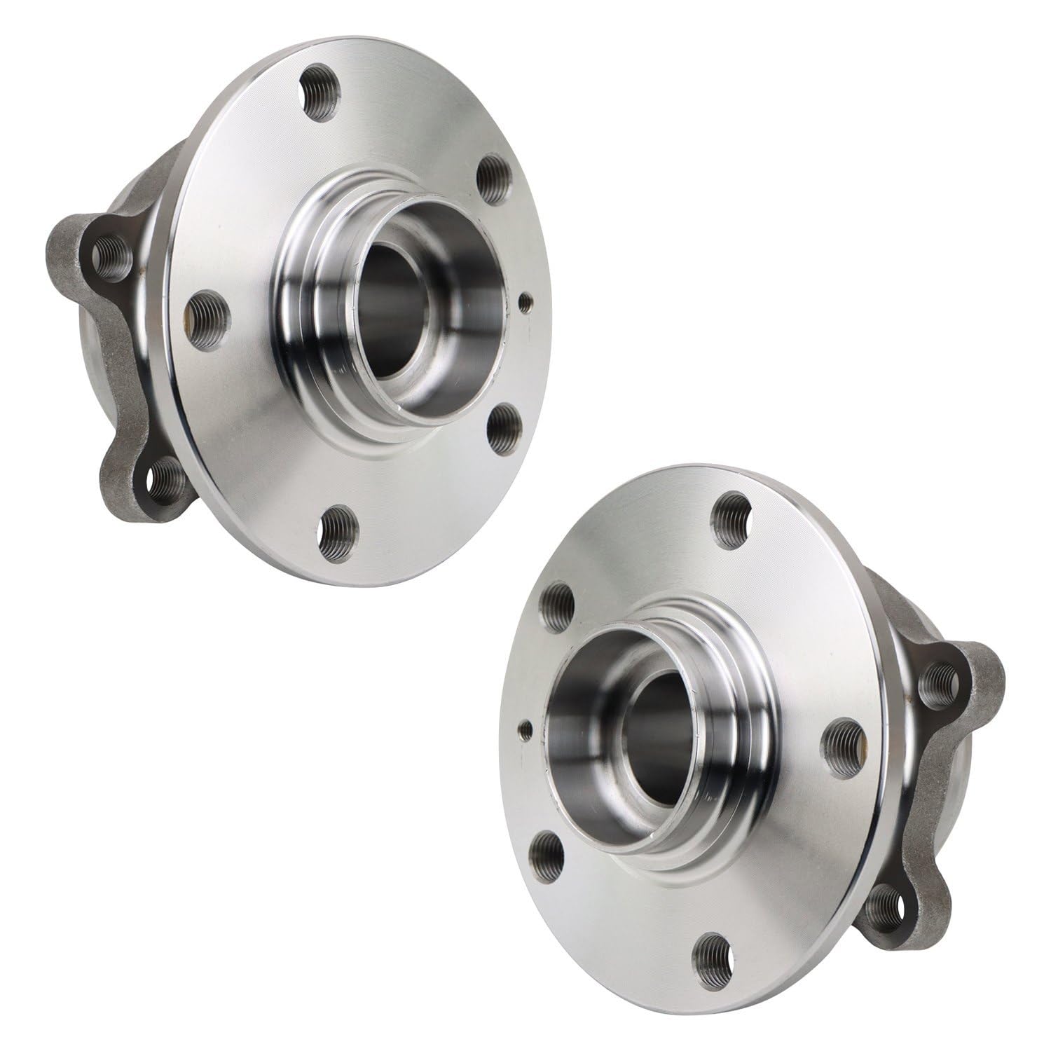 Trq Front Wheel Hub Bearings Assembly Set Compatible With 2018-2021 Volkswagen Atlas 2020-2021 Atlas Cross Sport