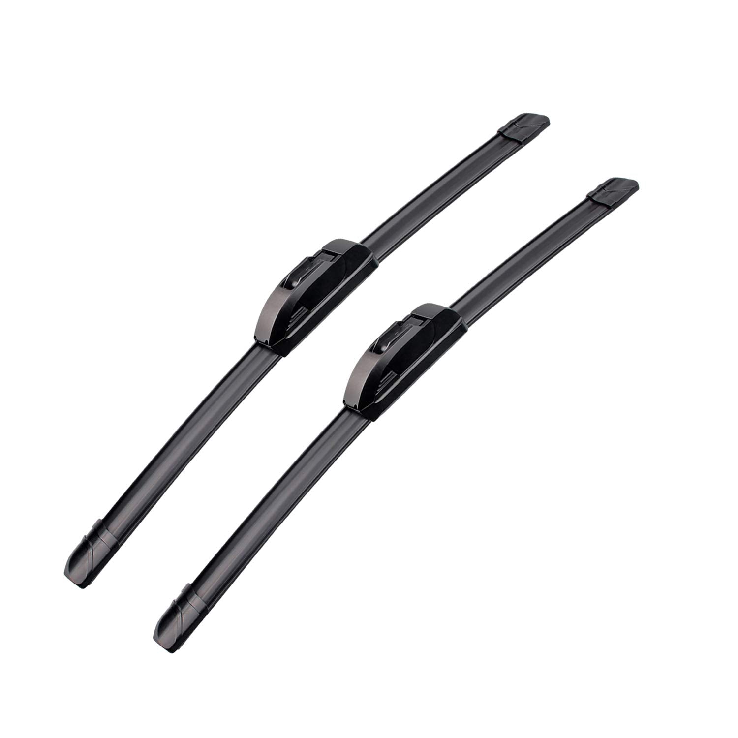 Zixmmo Quality 24In + 24In Premium All-Season Windshield Wiper Blades For Original Equipment Replacement(Set Of 2)