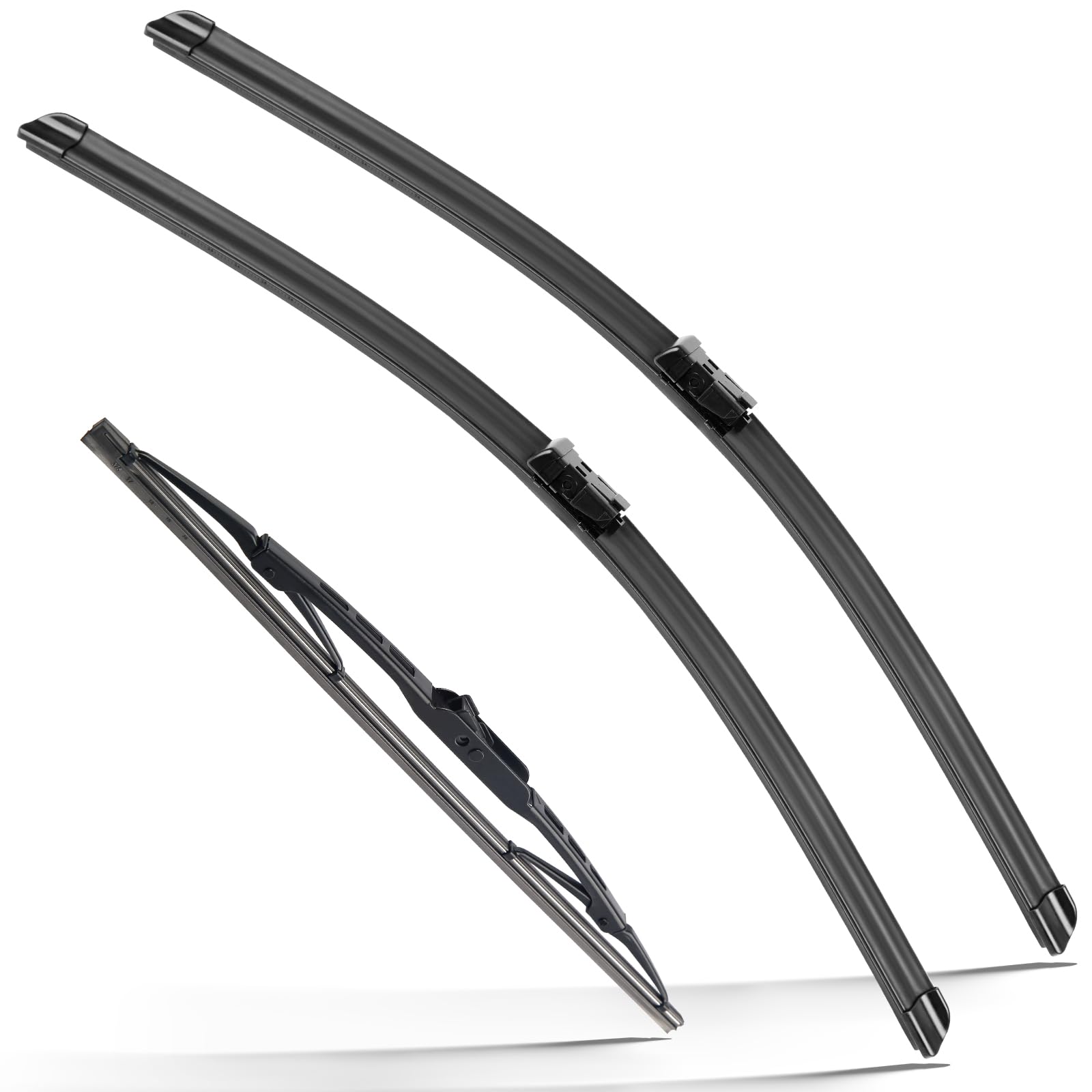 Raintok Windshield Wiper Blades Replacement For 2010-2017 Chevrolet Chevy Equinox Gmc Terrain Original Factory Quality Front Rea