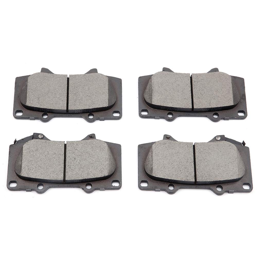 Scitoo Ceramic Discs Brake Pads Kit, 4Pcs Atd976C D976-7877 Front Disc Brake Pad Set Fit For Lexus Gx460,For Lexus Gx470, For Fj