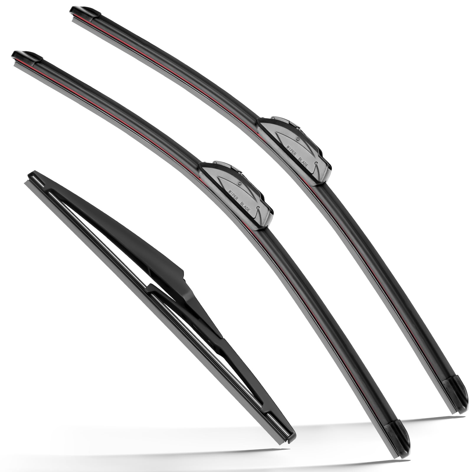 Raintok Windshield Wiper Blades Replacement For Toyota Highlander 2001-2007 / Toyota Rav4 2001-2005 Original Factory Quality Fro