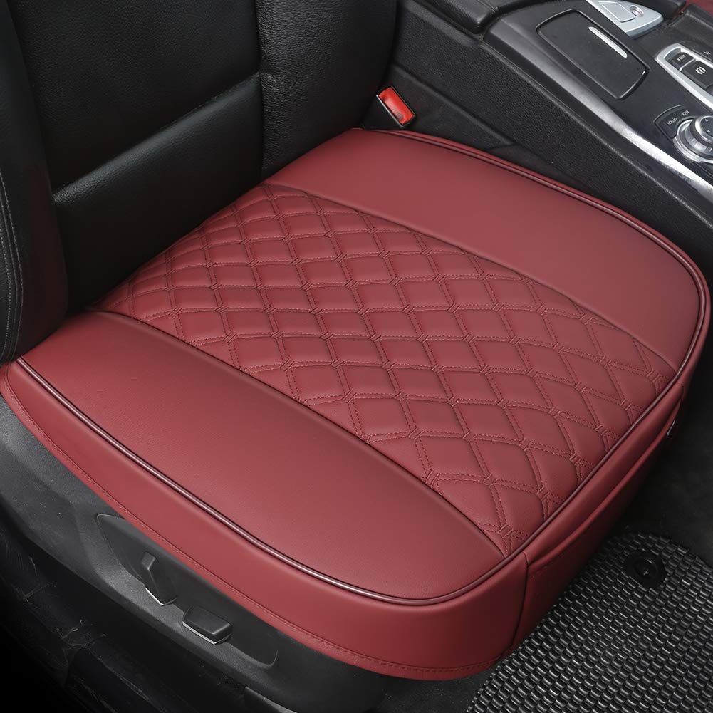 Black Panther 1 Piece Pu Car Seat Cover Front Seat Protector Compatible With 90% Vehicles,Embroidery,Anti-Slip & Full Wrapping B