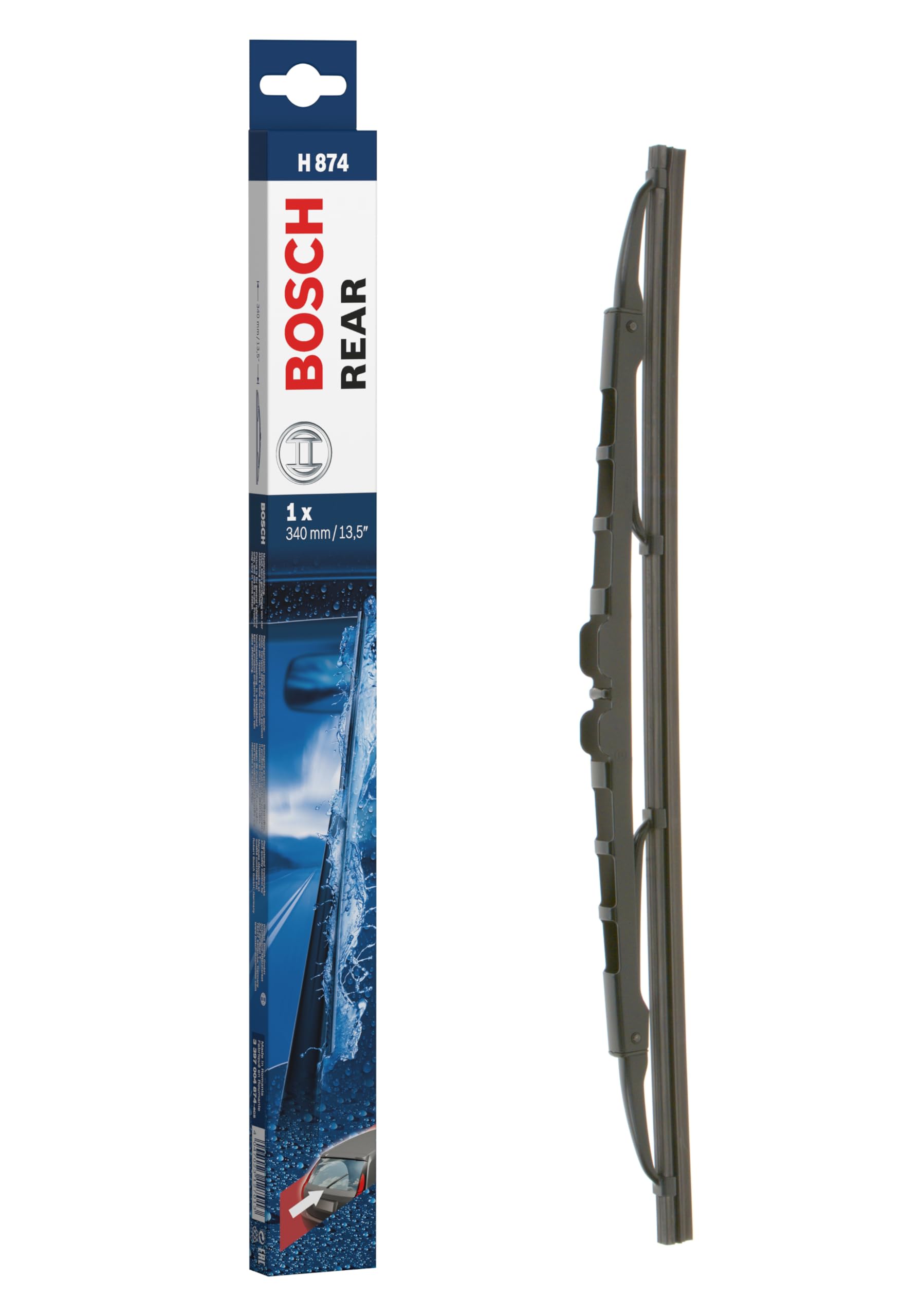 Bosch H874 Rear Wiper Blade; 13 '' - Single