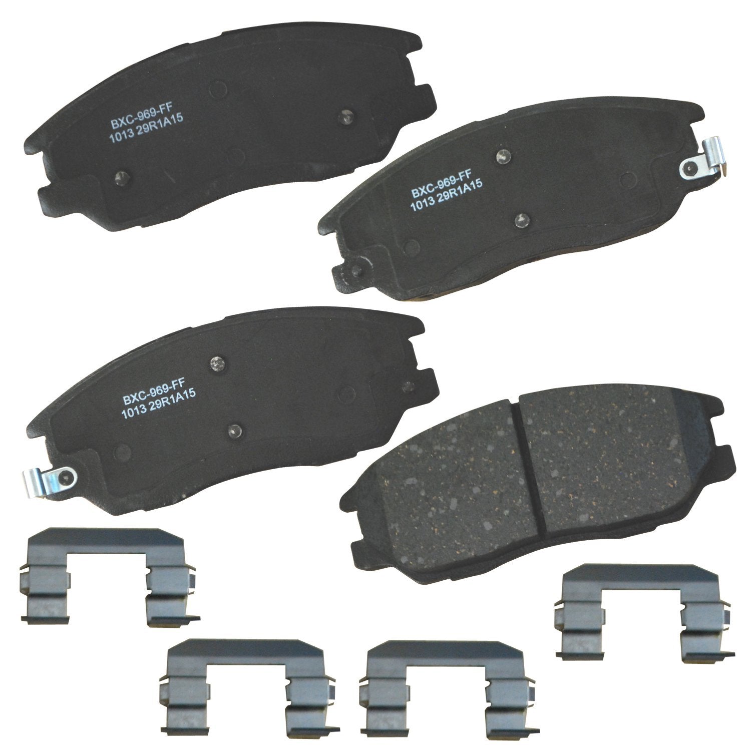 Bendix Premium Sbc1013 Ceramic Front Brake Pads For Hyundai Xg350 2005-2003, Kia Amanti 2006-2004
