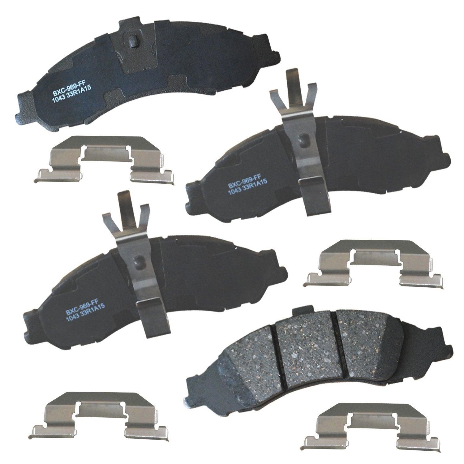 Bendix Premium Sbc1043 Ceramic Front Brake Pads For Pontiac Gto 2004