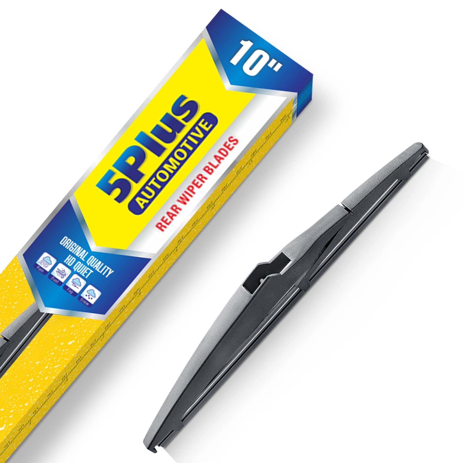 10'' Rear Wiper Blade Replacement Generic Filter For Jeep Compass 2023 2022 2021 2020 2019 2018 /Chevy Orlando 2014-2012 Back Wi