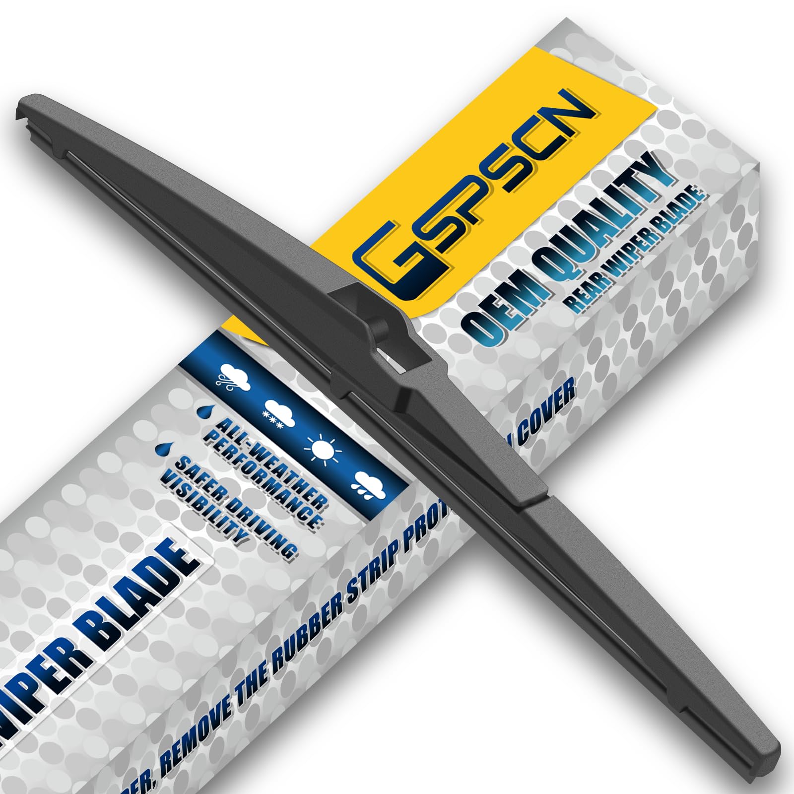 12'' Rear Wiper Blade,Replacement Back Windshield Wiper Blade For Toyota Rav4 23-19,12-01 Highlander 19-01 Matrix Venza 16-09 Ya