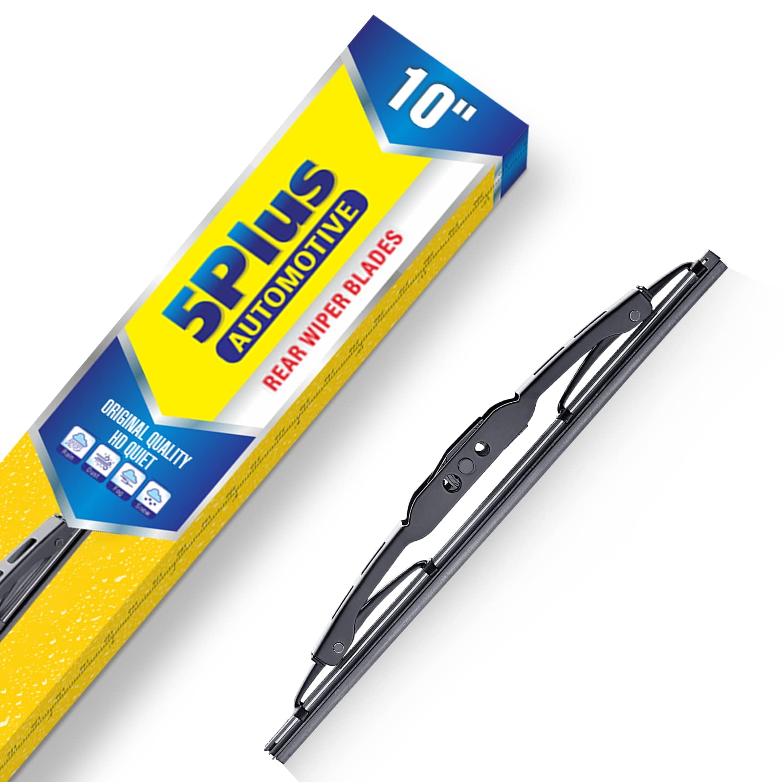 10'' Rear Wiper Blade Replacement Generic Filter For Jeep Compass 2017-2007 Patriot 2017-2007 /Chevy Trax 2022-2013 /Honda Crv 2