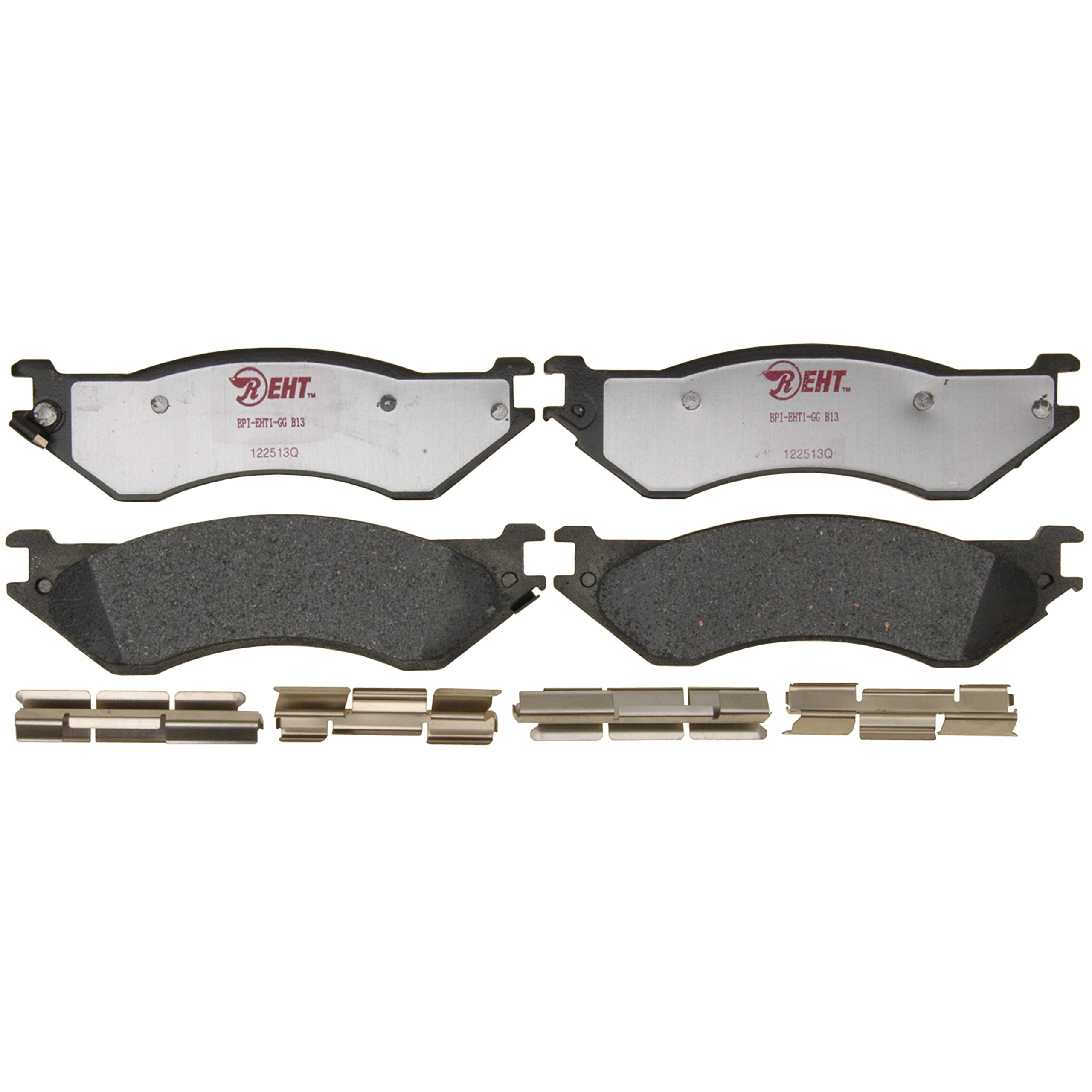 Raybestos Element3 Automotive Replacement Rear Brake Pad Set For Select 2001-2008 Dodge Ram 2500, 2006-2008 Dodge Ram 1500, 2001