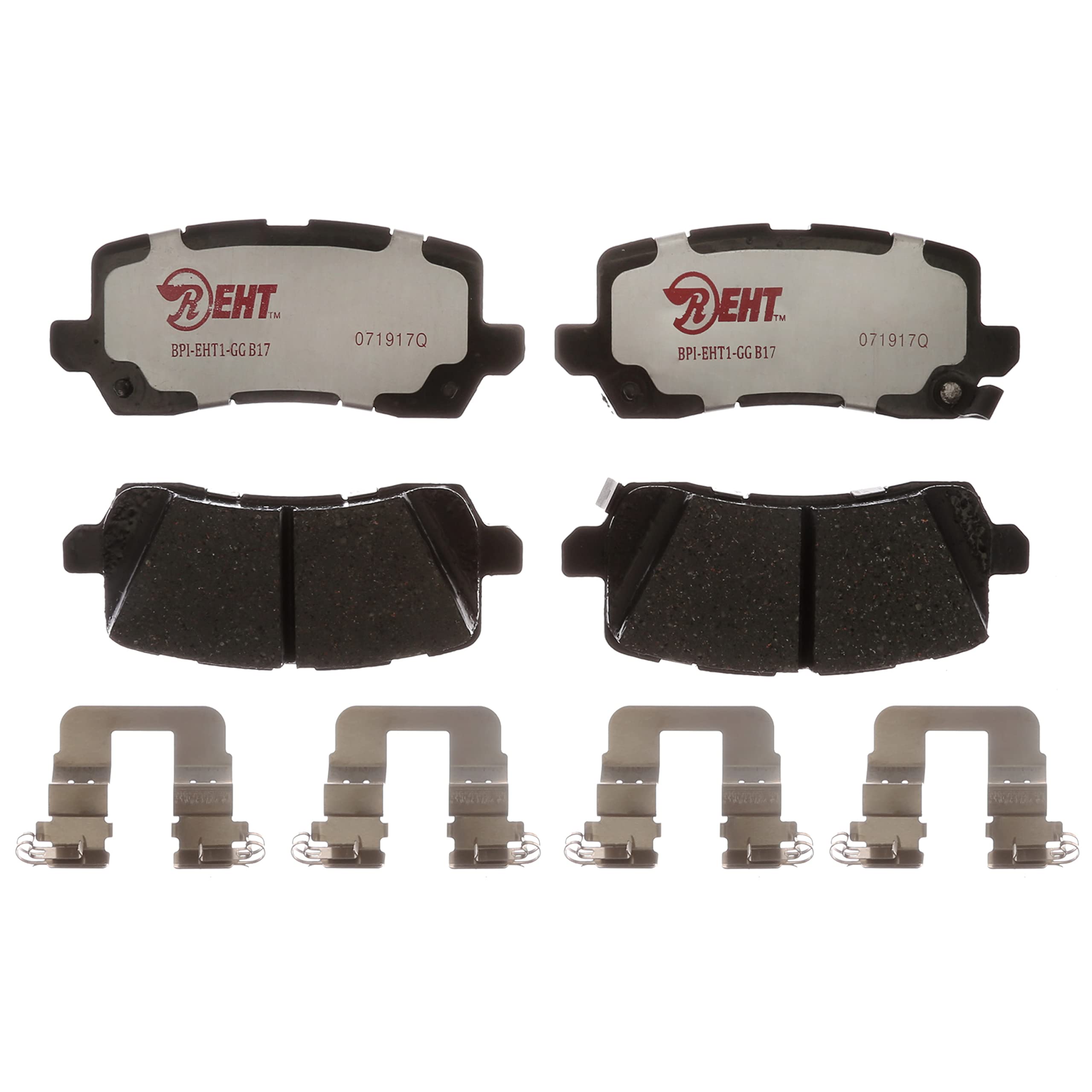 Raybestos Element3 Automotive Replacement Rear Brake Pad Set For Select 2017-2020 Acura Mdx, 2018-2023 Honda Odyssey (Eht1954H)