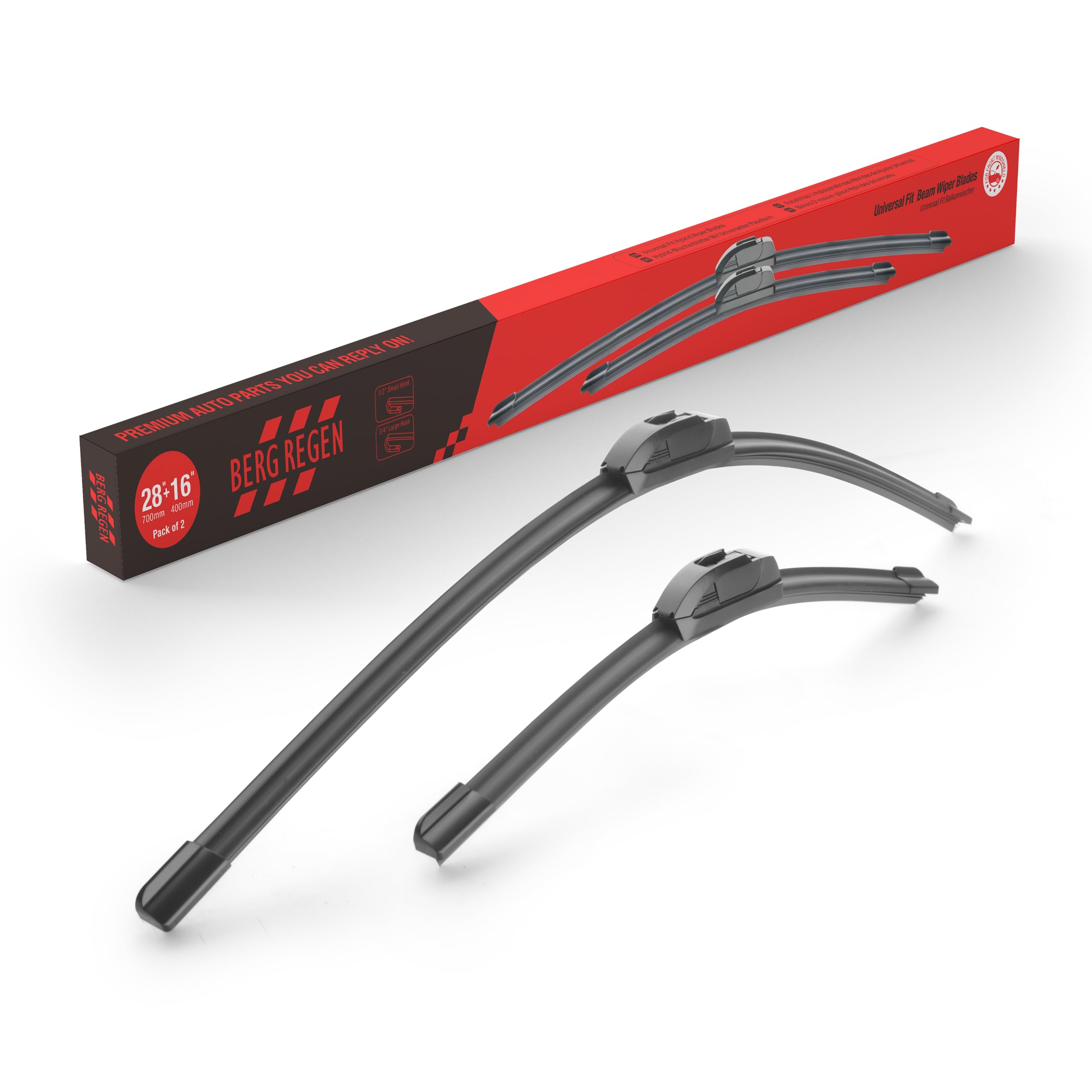 Oem Quality Performance Premium Wiper Blades 28 16, All-Season Auto Replacement Windshield Wiper Blades,Fit Nissan Altima 2018-2